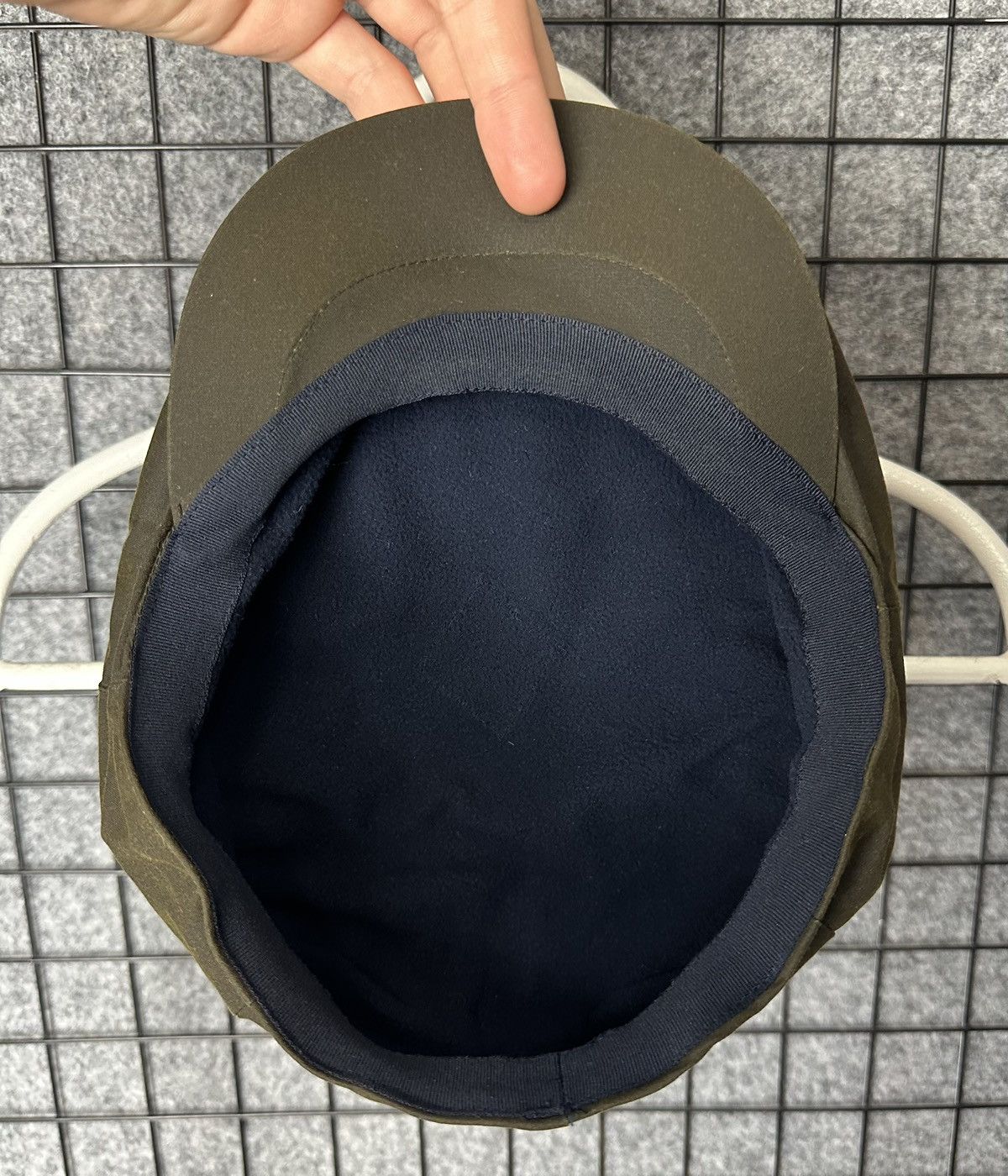 Vintage Vintage Waxed Cotton Hooligan Flat Cap Hat Size OS Size ONE SIZE - 7 Thumbnail