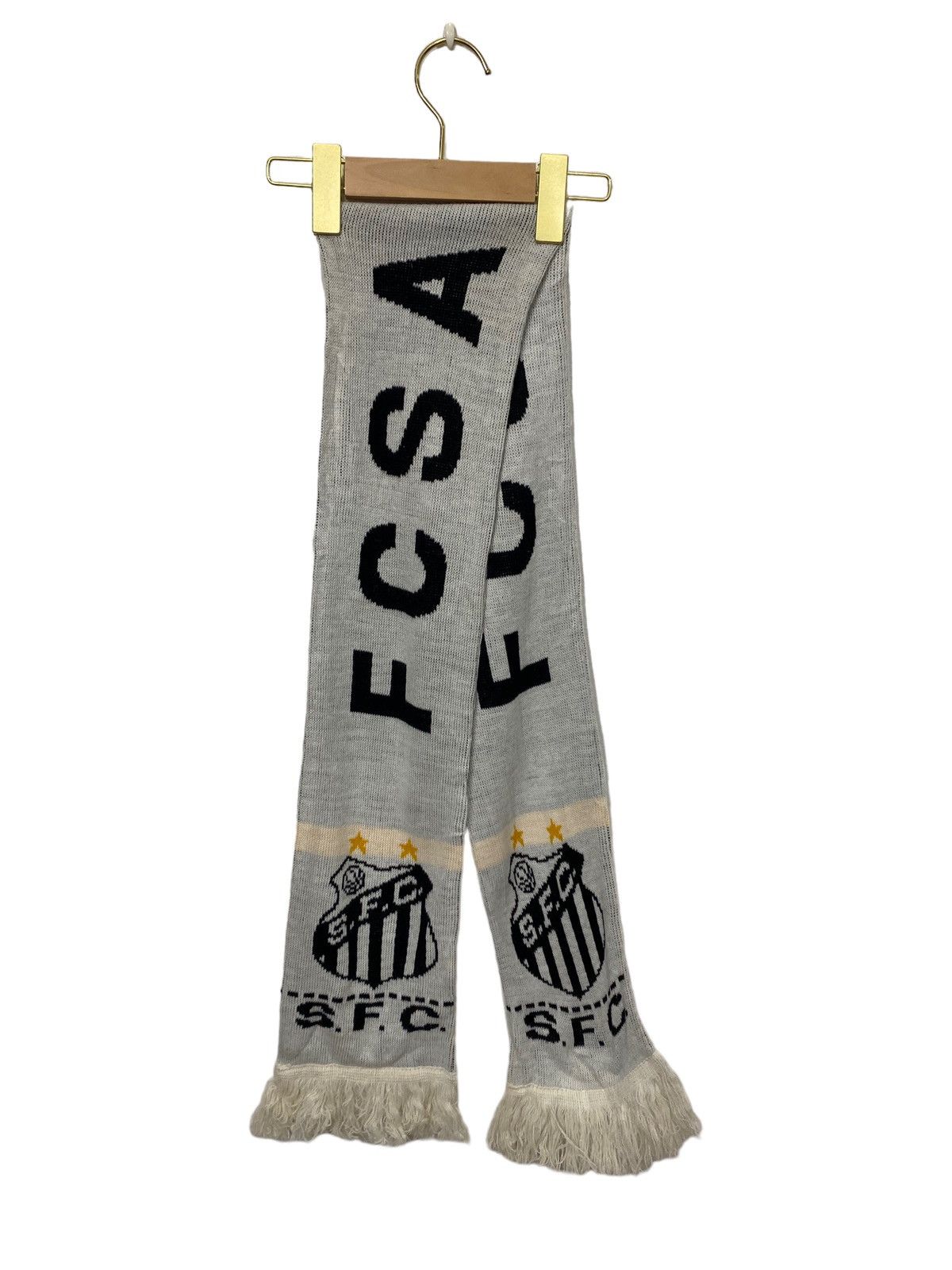 Sports Specialties 💥VINTAGE SANTOS FC Football club Muffler scarf Size ONE SIZE - 1 Thumbnail