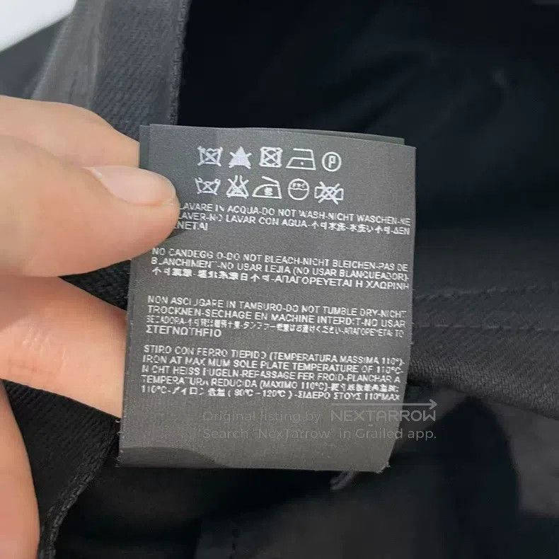 Saint Laurent Paris Saint Laurent Paris Black Oil Wax Denim Pants Size US 32 / EU 48 - 8 Thumbnail