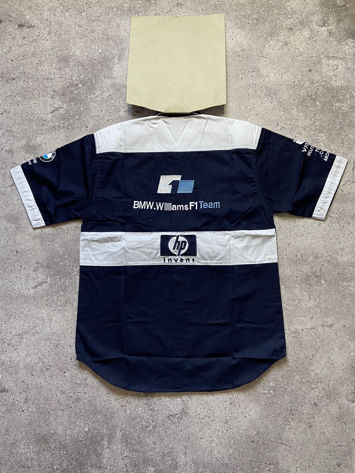 BMW Vintage Bmw Shirt Logo Size US L / EU 52-54 / 3 - 3 Thumbnail