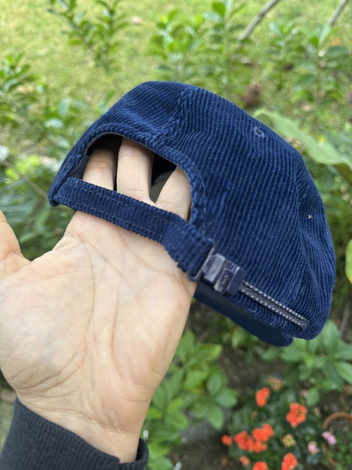 Other Vintage Blue Corduroy Cap Size ONE SIZE - 4 Thumbnail