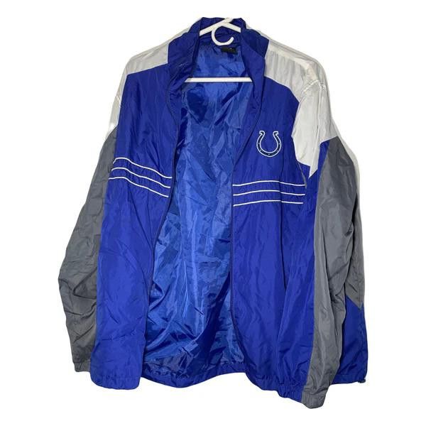 NFL Reebok NFL Indianapolis Colts Windbreaker Jacket - SI - L Size US L / EU 52-54 / 3 - 1 Thumbnail
