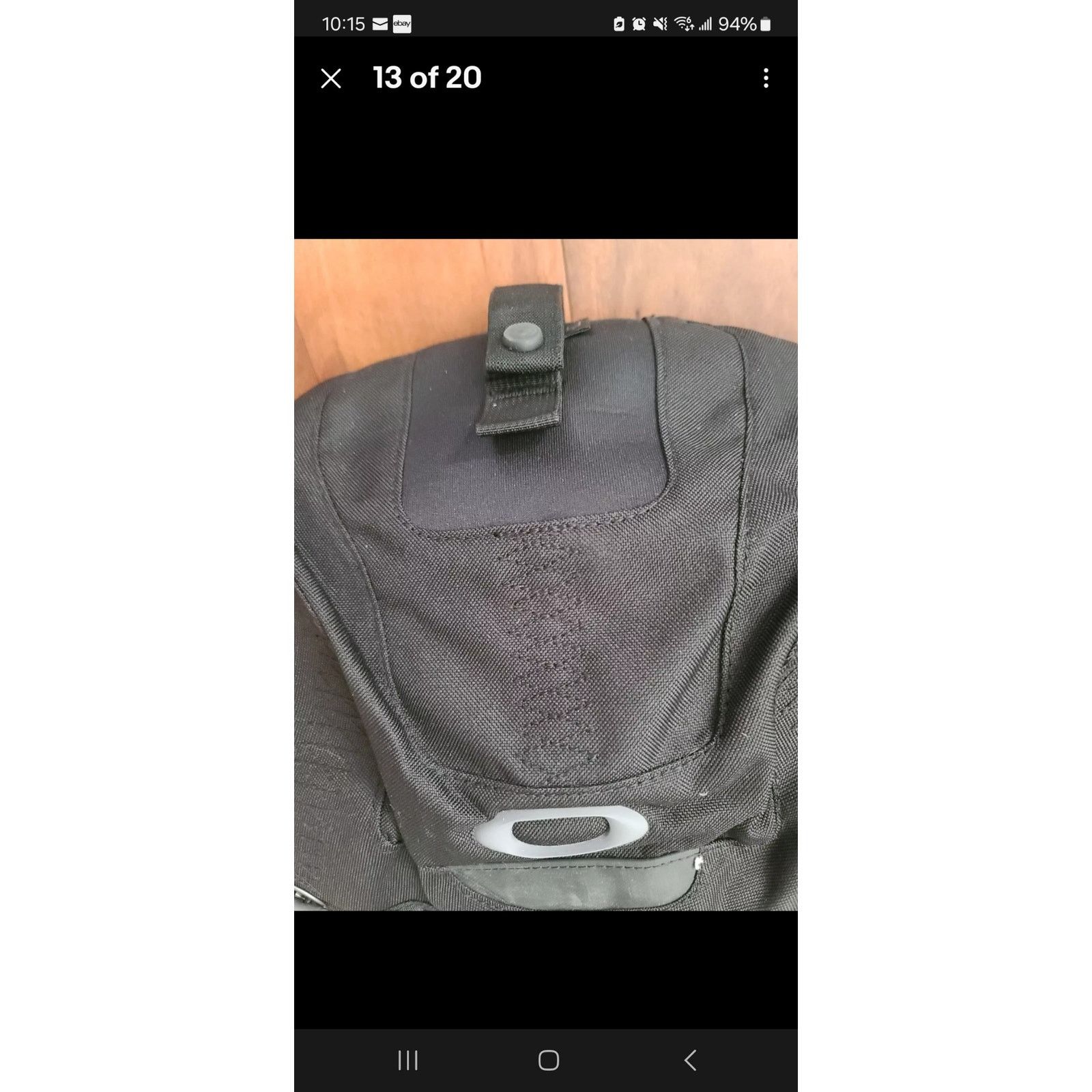Oakley NWT Oakley Black Panel Back Pack Bag VW Tactical Field Gear Size ONE SIZE - 12 Thumbnail