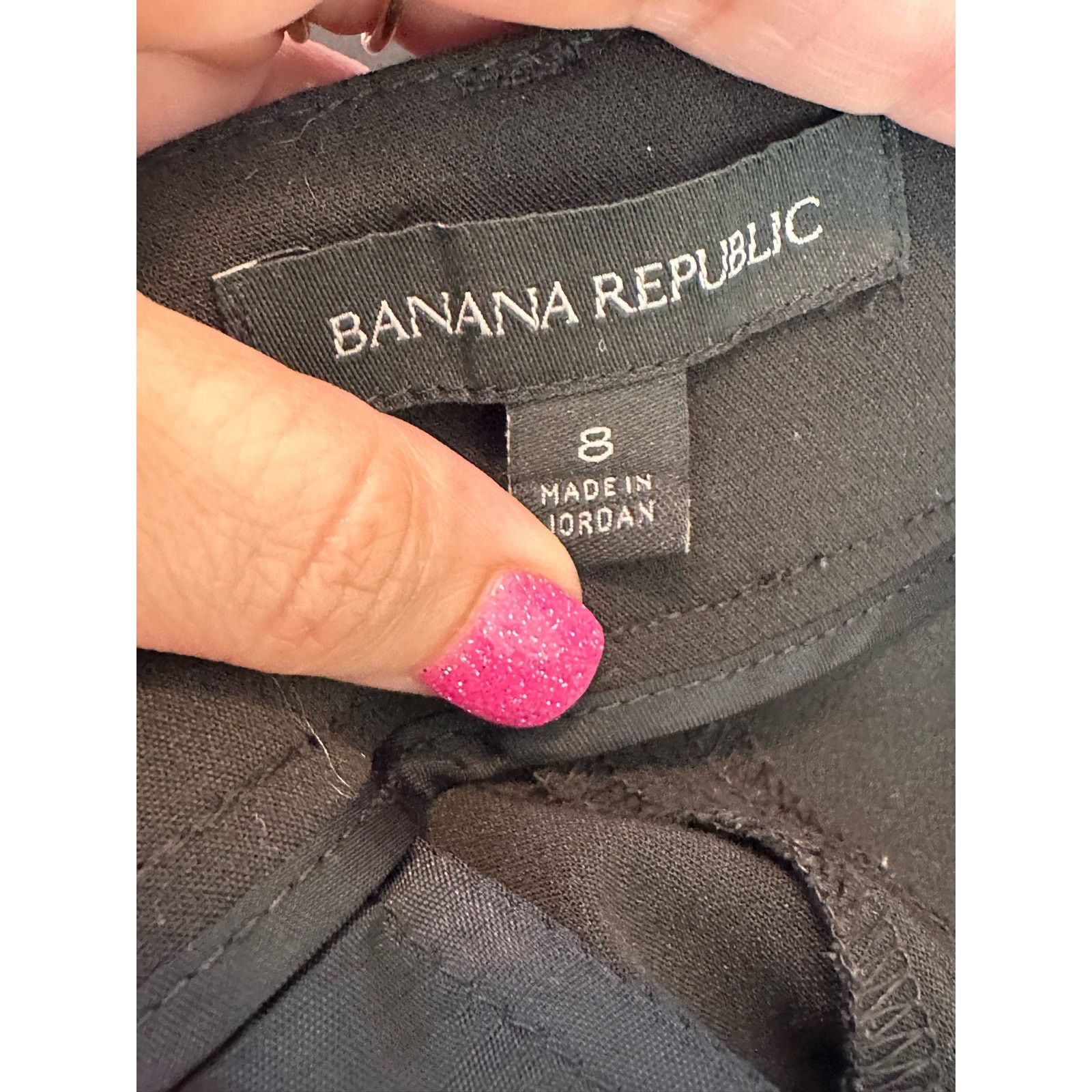 Banana Republic Banana Republic black pleated dressy pants size 8 Size 30" / US 8 / IT 44 - 3 Thumbnail