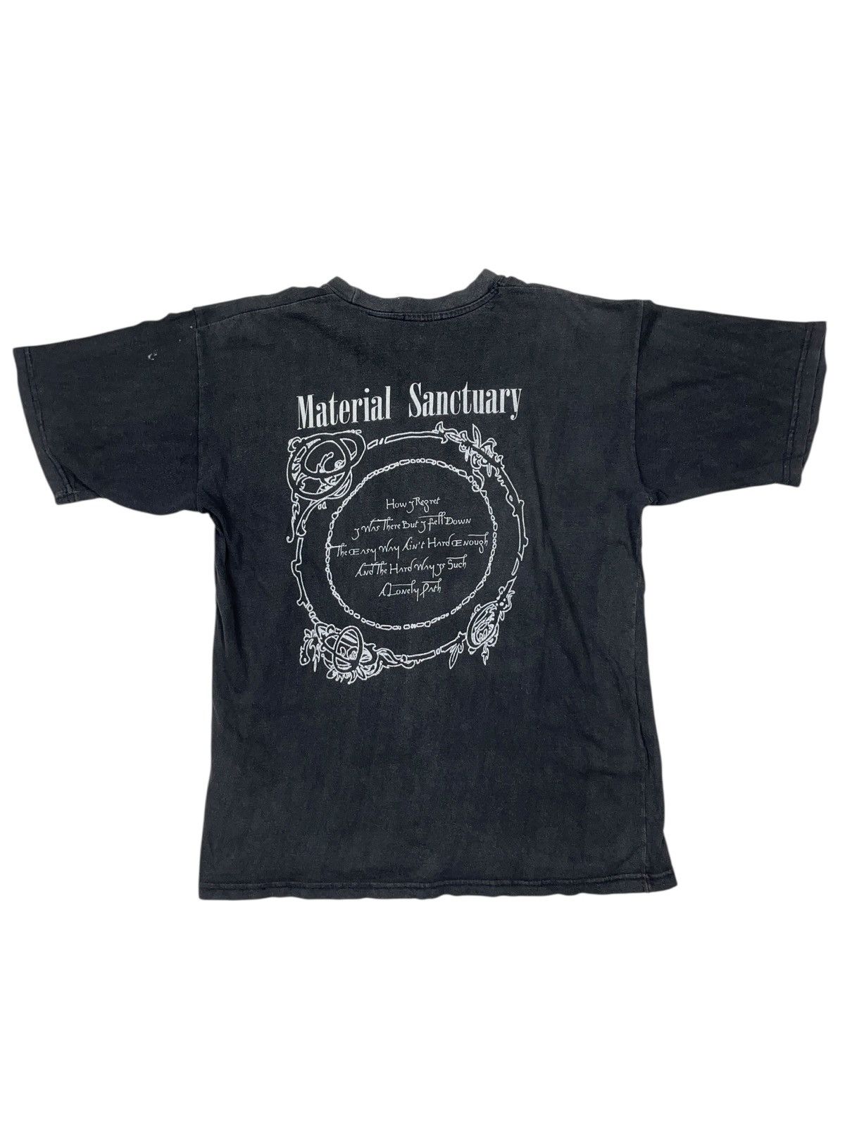 Band Tees Vintage 90s Veni Domine Material Sanctuary Christian Metal Size US L / EU 52-54 / 3 - 2 Thumbnail