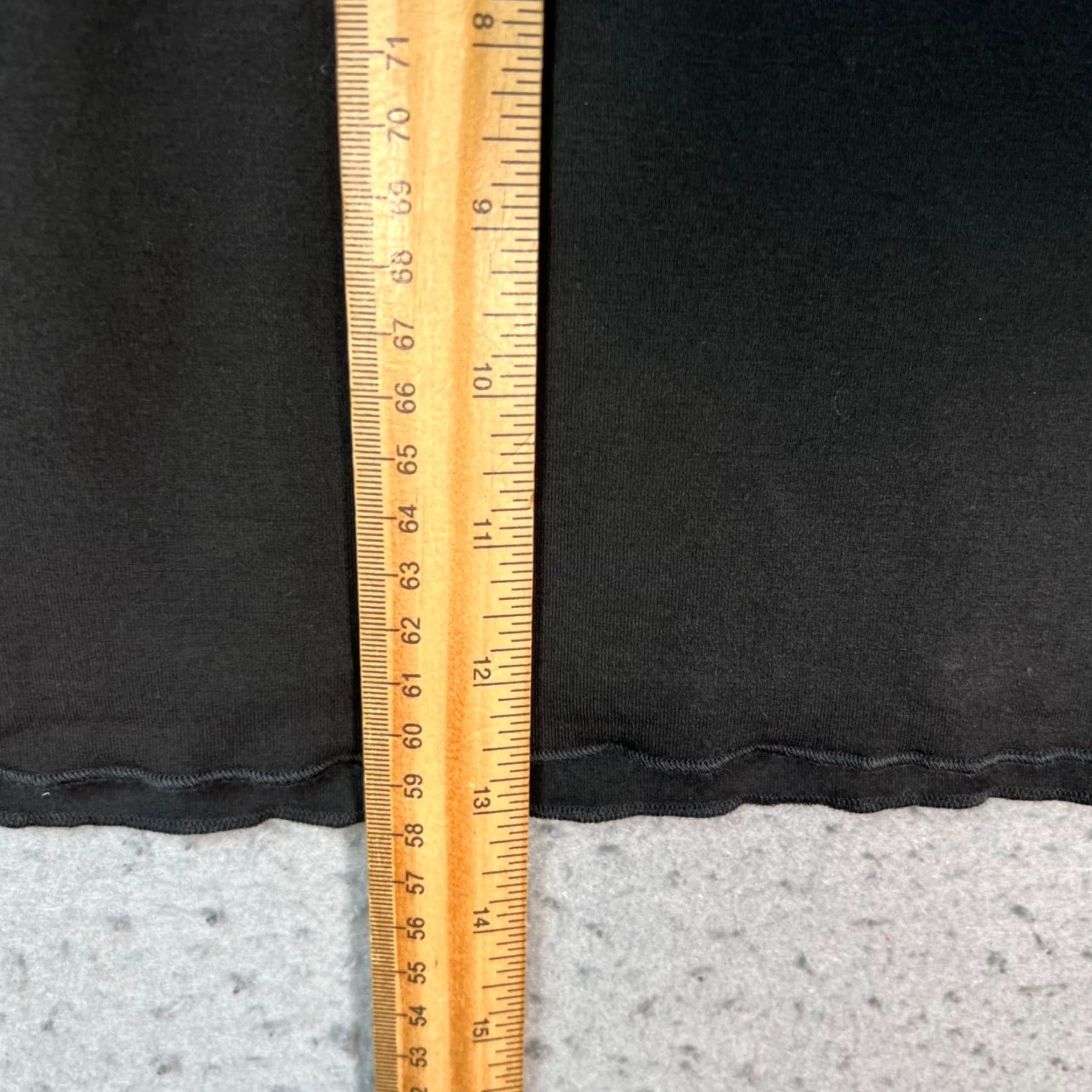 Vintage White Fox Skirt Womens Small Black Modal Mini Lettuce Hem Size 28" / US 6 / IT 42 - 7 Thumbnail