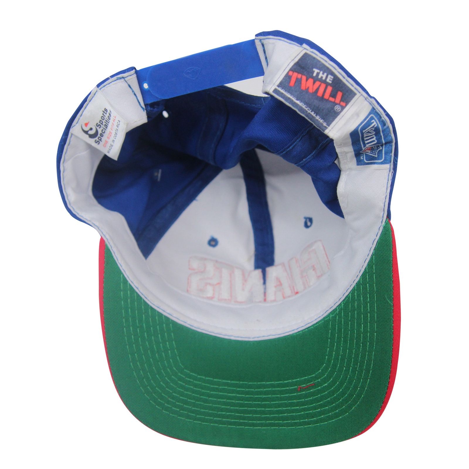 NFL × Sports Specialties × Vintage Vintage Sport Specialties New York Giants Spellout Snapback Size ONE SIZE - 5 Thumbnail