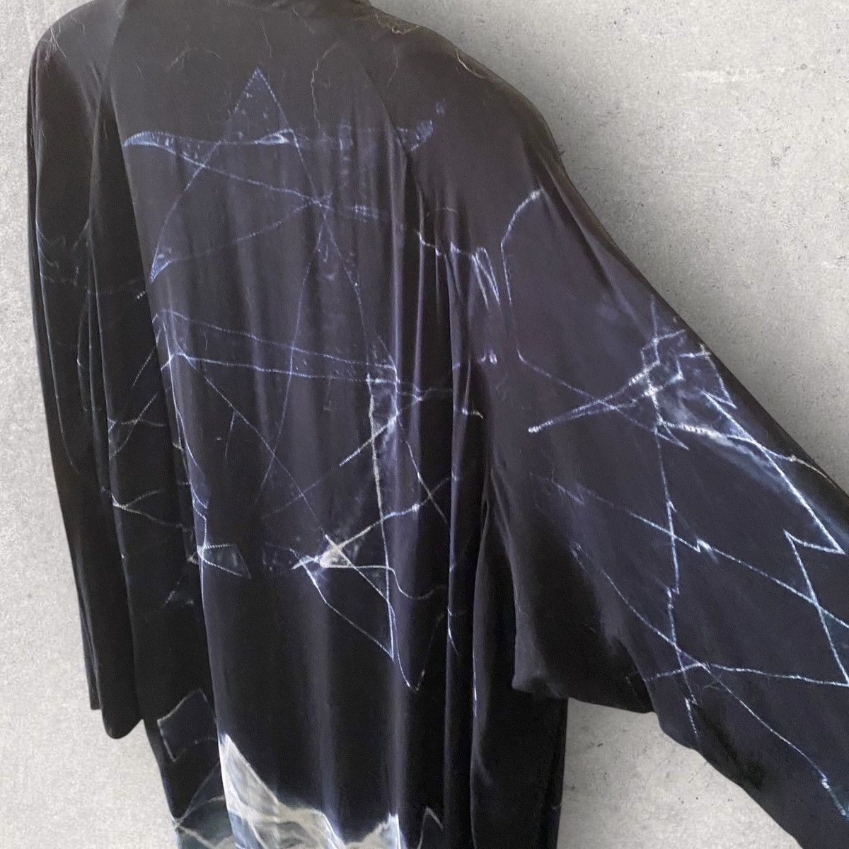 Yohji Yamamoto Y’s Shibori Dye Rayon Oversize Coat Size US M / EU 48-50 / 2 - 8 Thumbnail