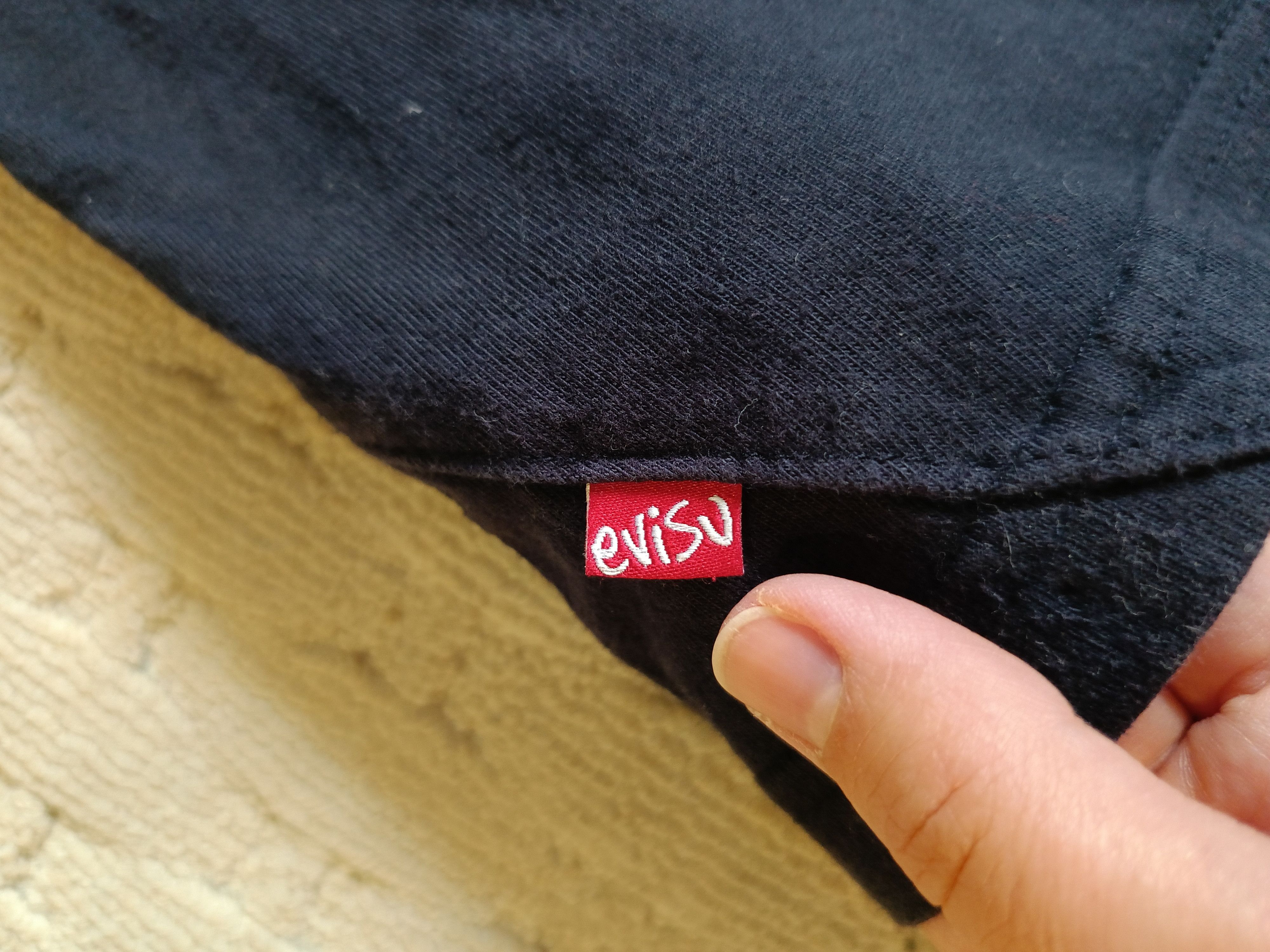 Evisu Navy blue t-shirt Evisu with the logo Size S / US 4 / IT 40 - 2 Thumbnail