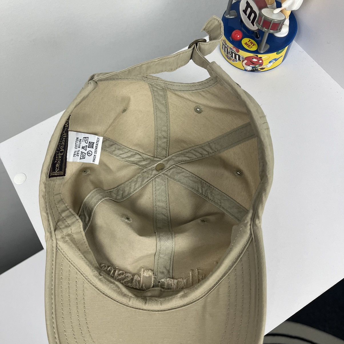 Marlboro Classics × Vintage 🎞️VINTAGE🎞️ Marlboro Classics Quality Label Beige sponsor Cap Size ONE SIZE - 11 Thumbnail