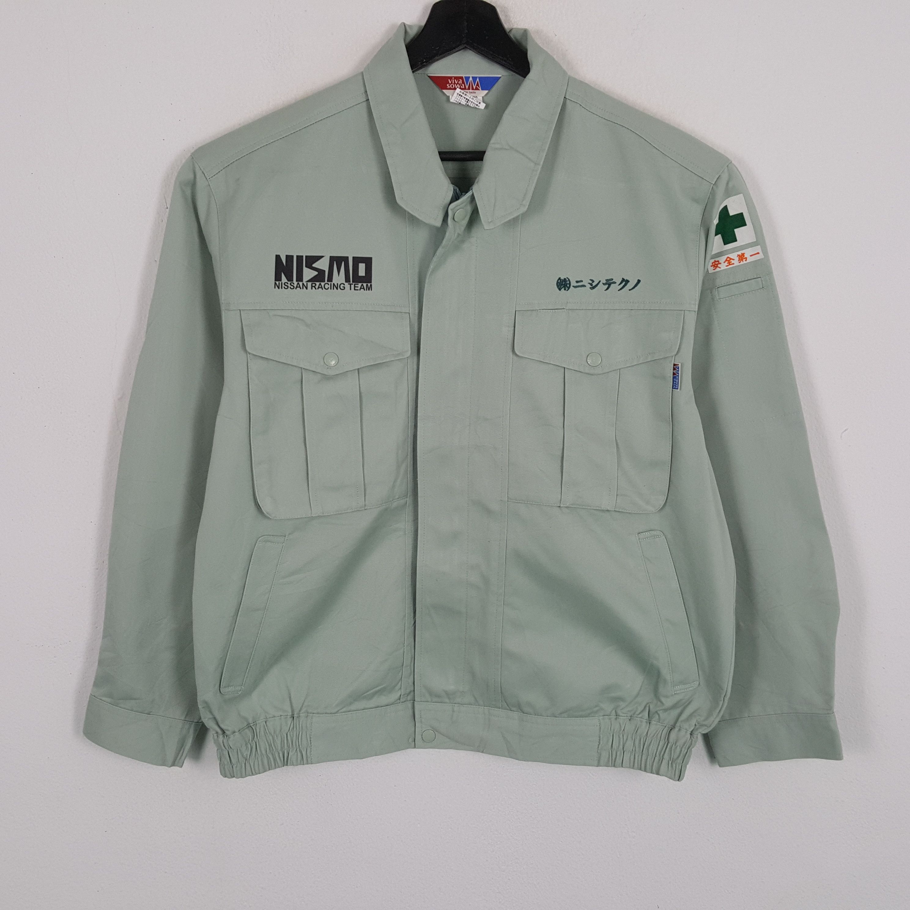 Japanese Brand × Vintage NISMO NISSAN RACING TEAM Motorsports Custom Art Jacket Size US M / EU 48-50 / 2 - 3 Thumbnail
