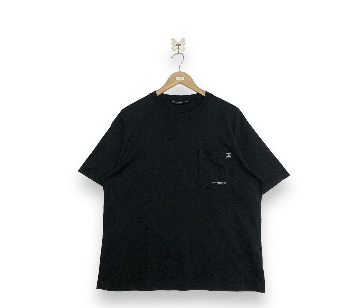 Hai Sporting Gear By Issey!! Hai Sporting Gear Spellout Pocket Tshirt Size US L / EU 52-54 / 3 - 1 Thumbnail