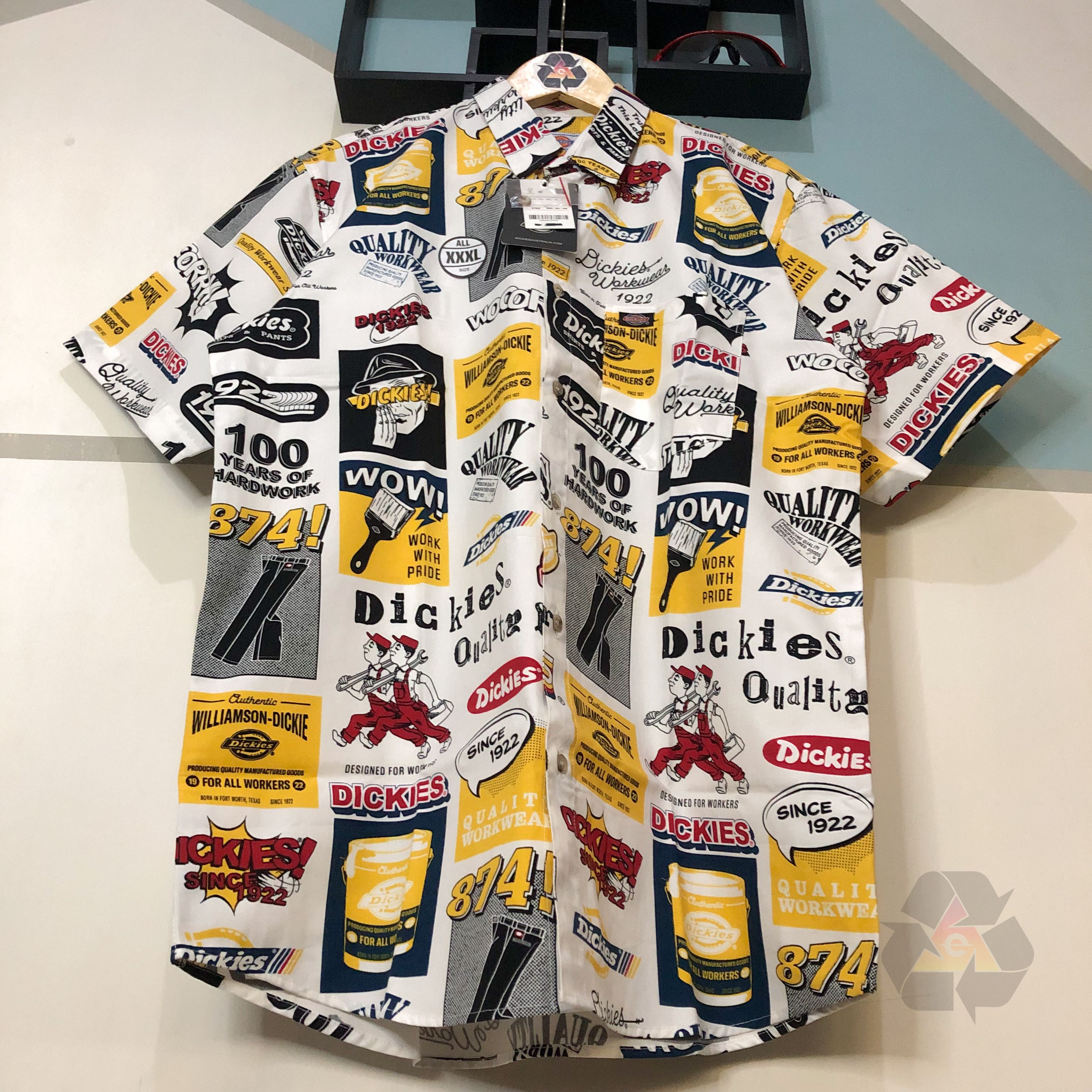 Dickies RARE Dickies Montana Short Sleeve Reg Fit Shirt Dead Stock Size US XL / EU 56 / 4 - 4 Thumbnail