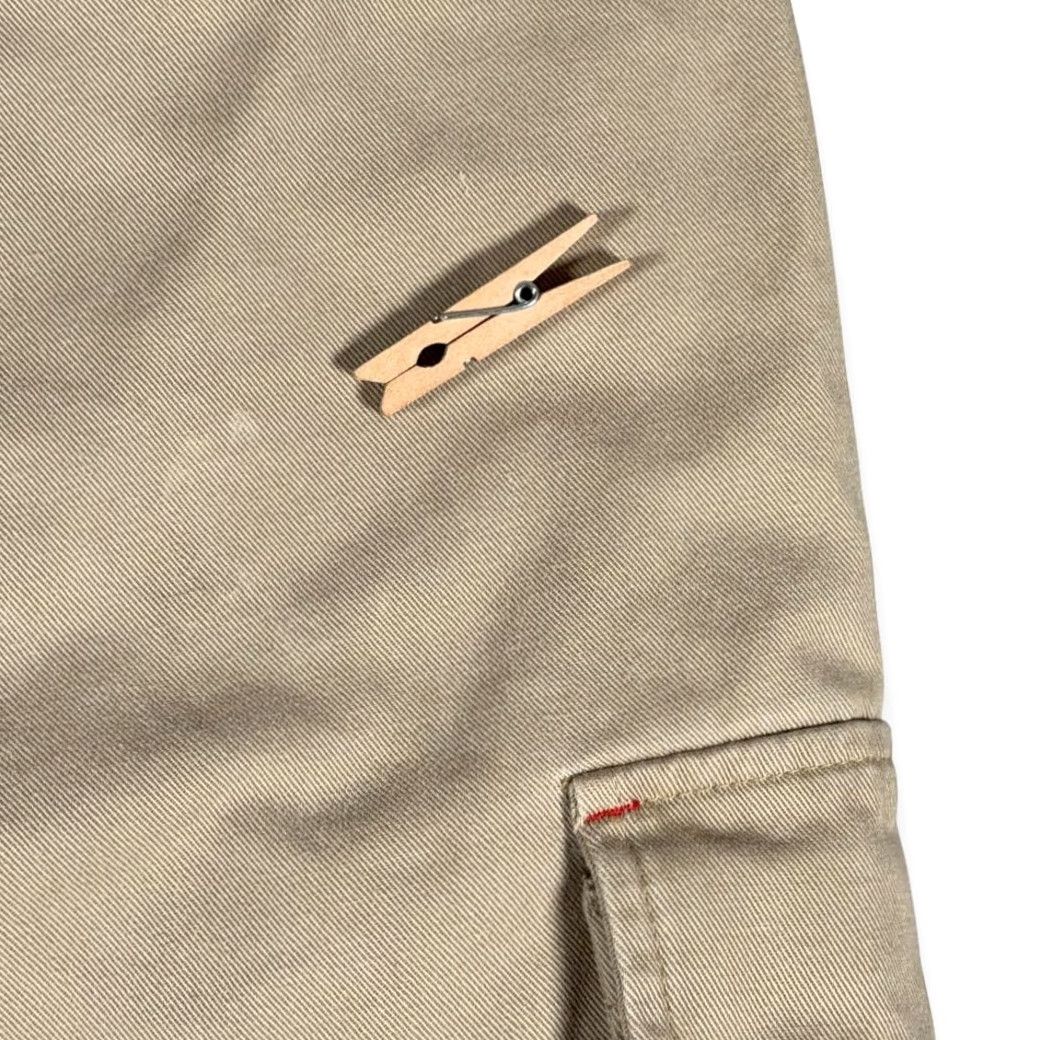 Timberland VINTAGE Timberland Cargo Shorts Mens 30 Brown Khaki 90s Outdoor Utility Hiking Canvas Cotton Size US 30 / EU 46 - 6 Thumbnail