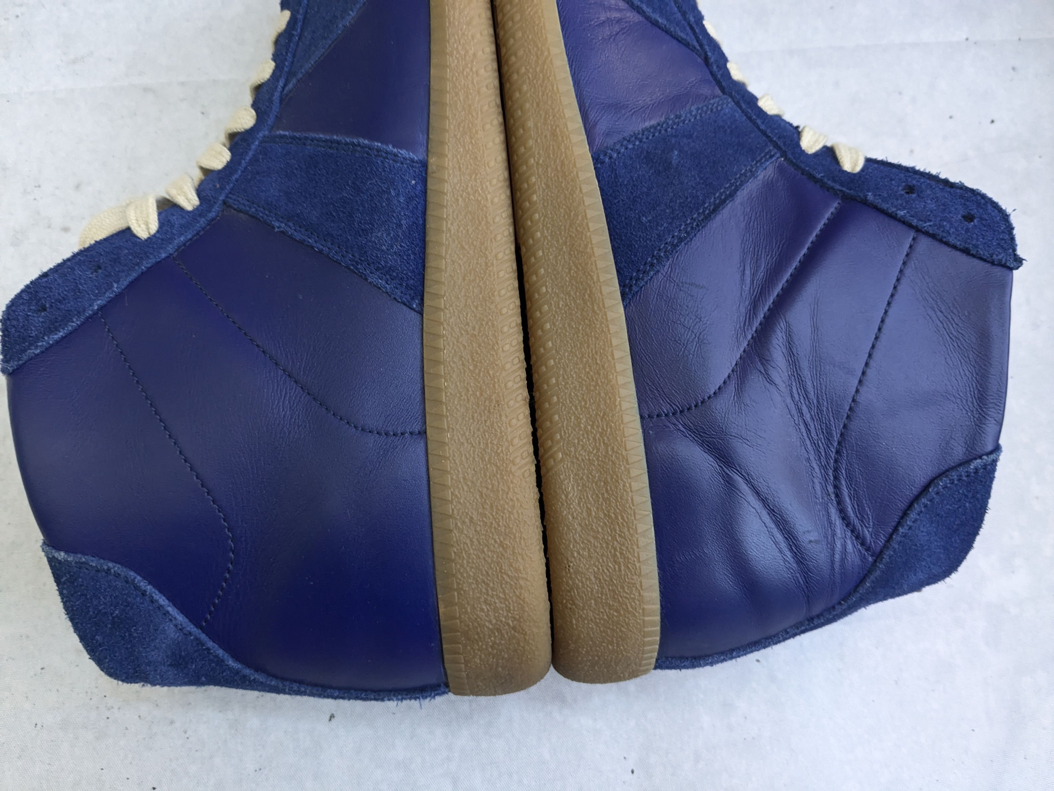 Maison Margiela Maison Margiela Replica GAT Blue 10 43 High Tops Gum Size US 10 / EU 43 - 10 Thumbnail
