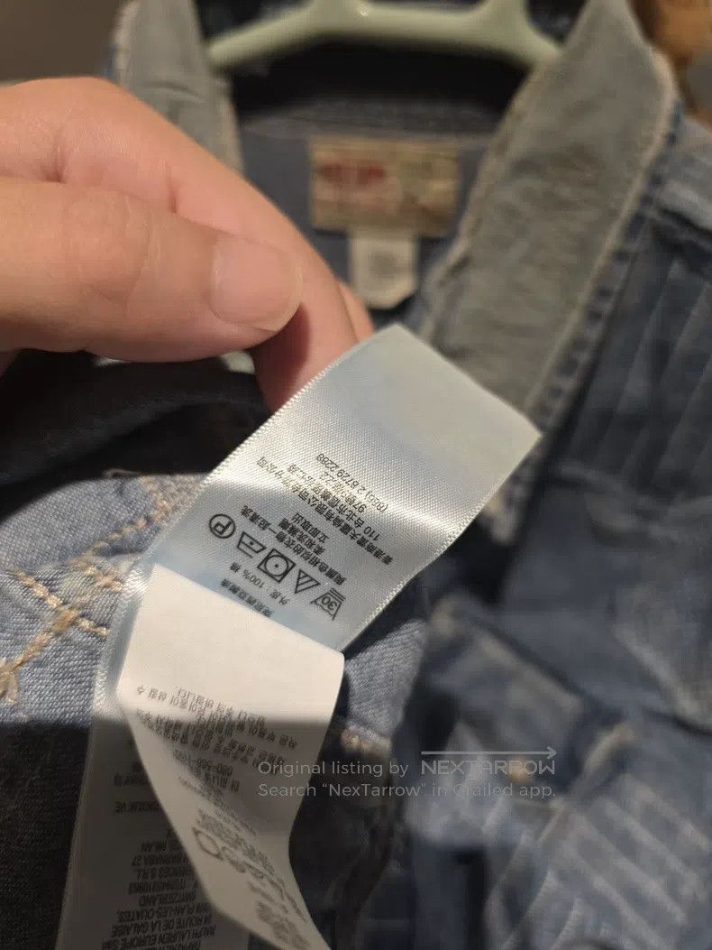 RRL Ralph Lauren RRL Ralph Lauren Slim fit blue dyed denim western men's de Size US M / EU 48-50 / 2 - 6 Thumbnail