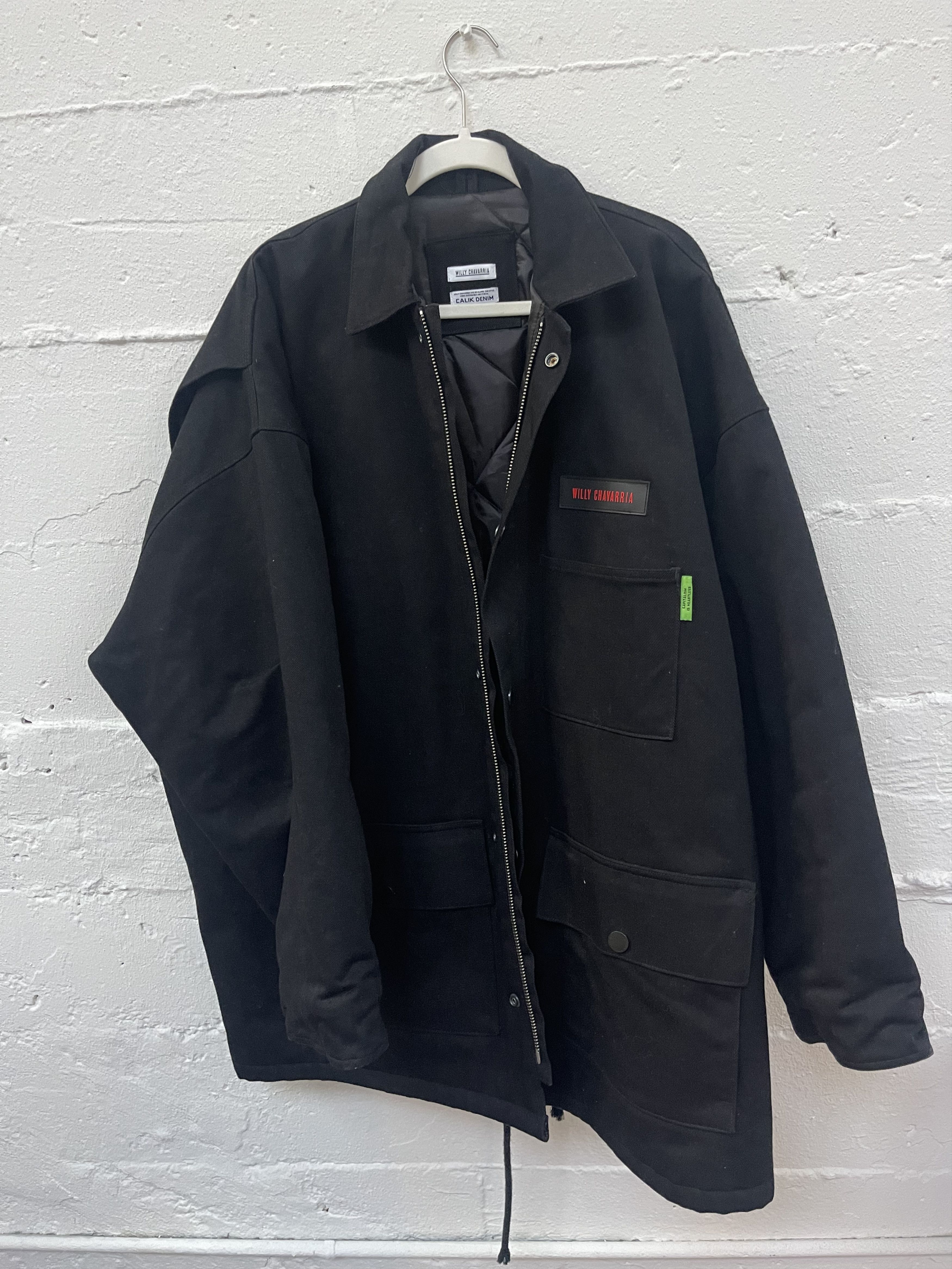 Willy Chavarria Monster Jacket- Jet Black Size US L / EU 52-54 / 3 - 1 Thumbnail