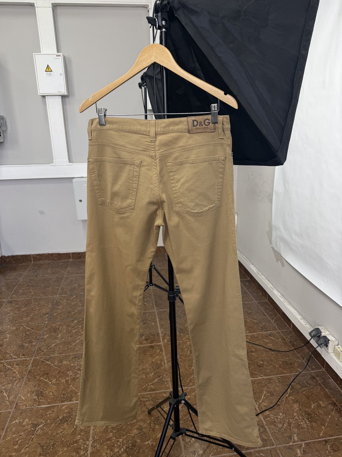Dolce & Gabbana 🇮🇹Vintage 90s Dolce Gabbana Classic Brown Pants Made in Italy Size US 34 / EU 50 - 1 Thumbnail