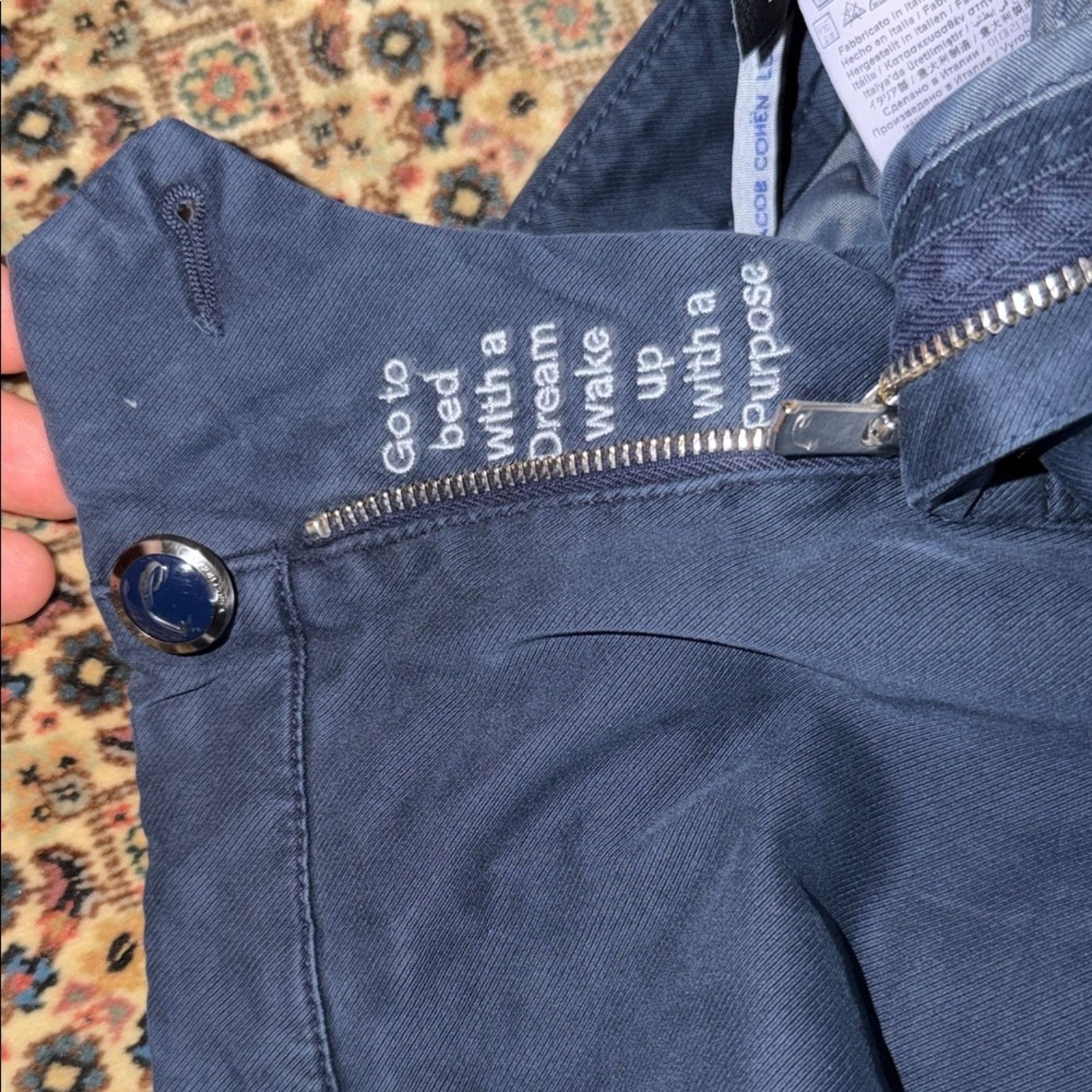 Jacob Cohen Jacob Cohen Navy Chino Pants Men's Size 36 Size US 36 / EU 52 - 7 Thumbnail