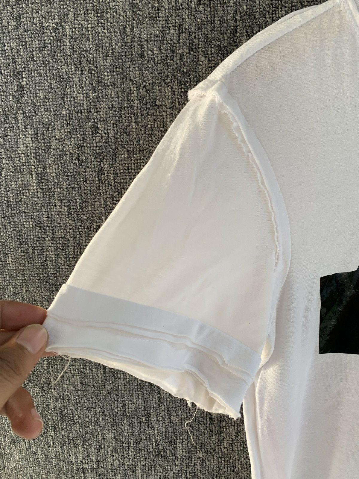 Diesel Diesel Distressed Duct Tape Art White Tshirt Size US S / EU 44-46 / 1 - 5 Thumbnail