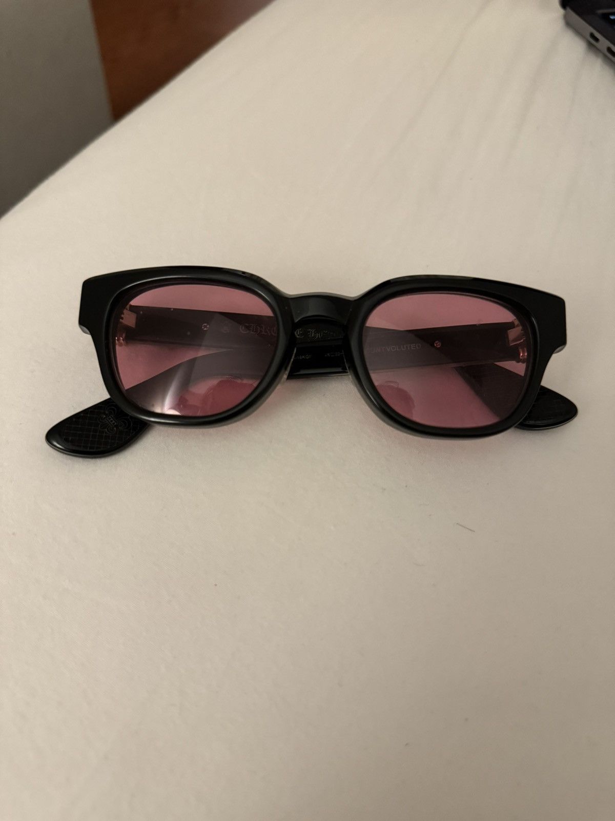 image of Chrome Hearts Cuntvoluted 18K Gp in Black, Men's