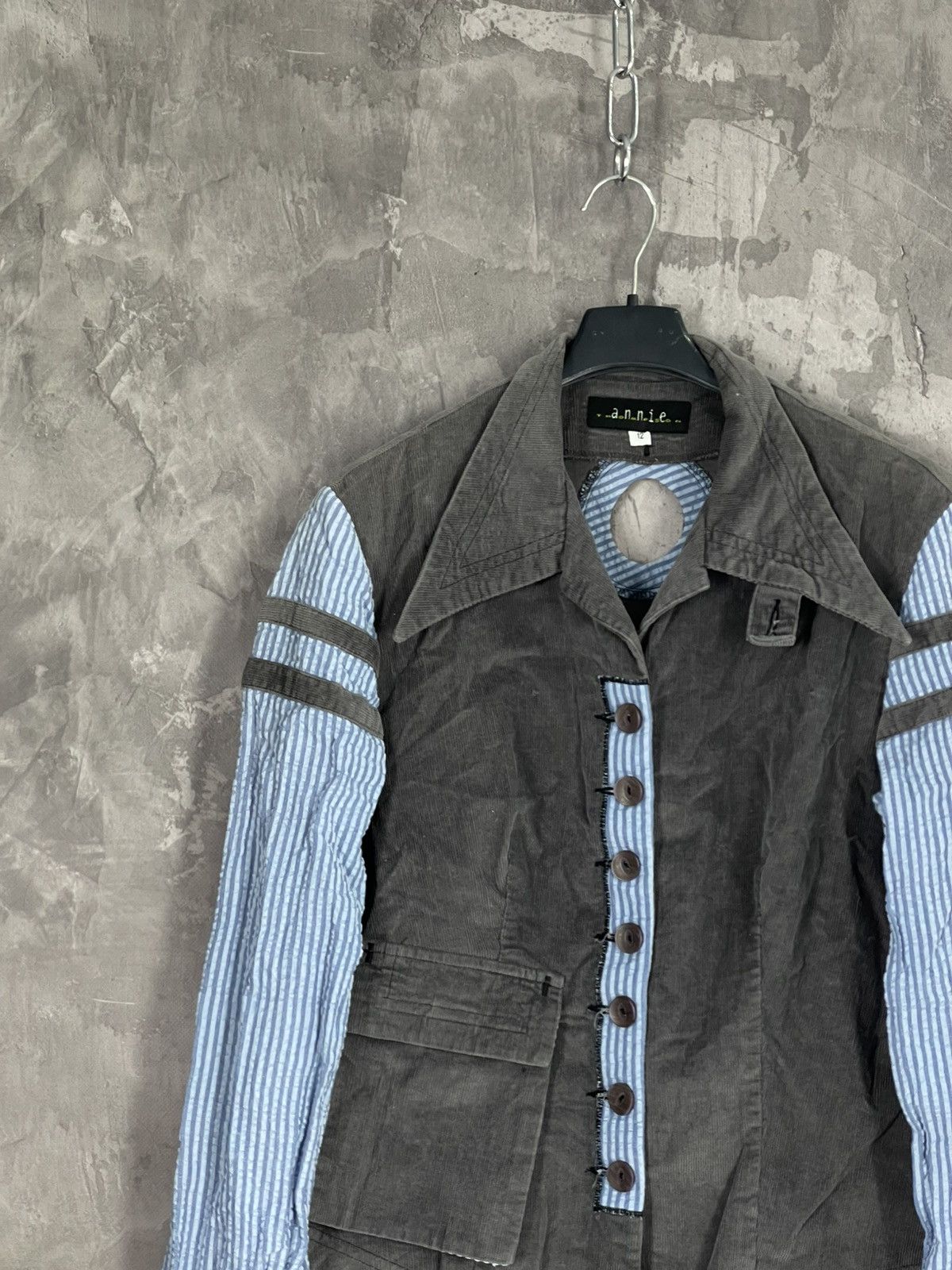 Vintage Y2K Vintage Avant Garde Rare Button Up Shirt Size M / US 6-8 / IT 42-44 - 3 Thumbnail