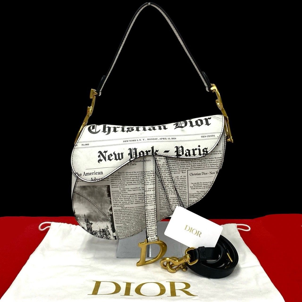 Dior Dior Shoulder Bag White Leather Size ONE SIZE - 1 Thumbnail