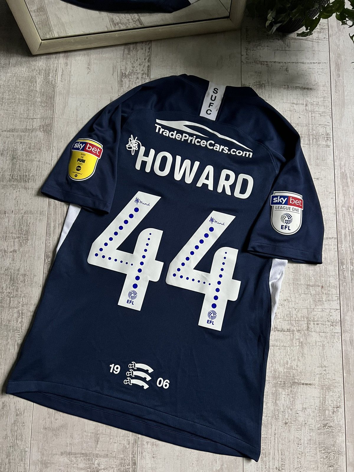 Nike Nike Southend United 2019/2020 Football Shirt #44 Howard Size US M / EU 48-50 / 2 - 3 Thumbnail
