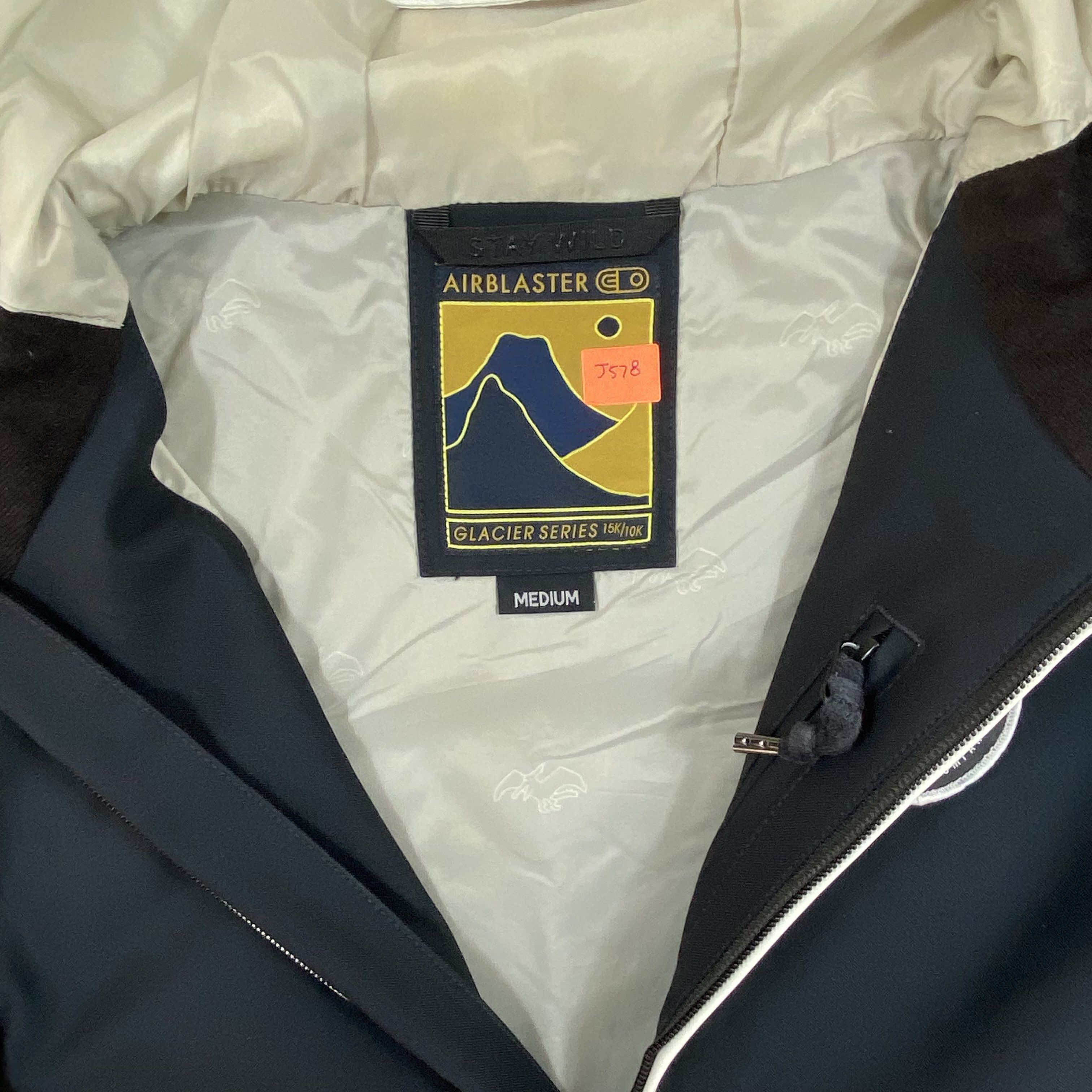 Airblaster AIRBLASTER "Stay Wild" Glacier Series 15K/10K Anorak -J578 Size US M / EU 48-50 / 2 - 3 Thumbnail