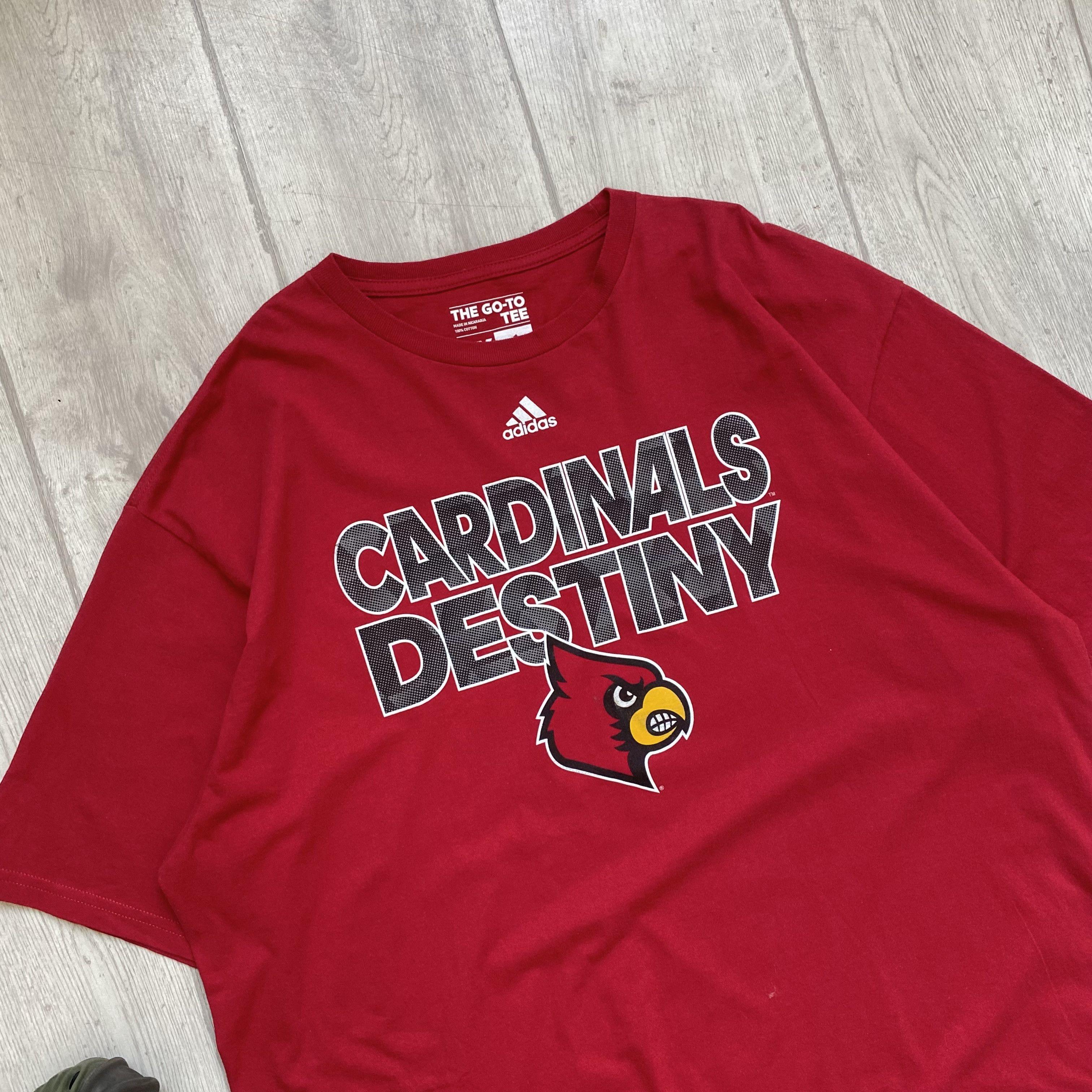 Adidas 🏈 Vintage NFL Arizona Cardinals logo tee MLB Size US XXL / EU 58 / 5 - 2 Thumbnail