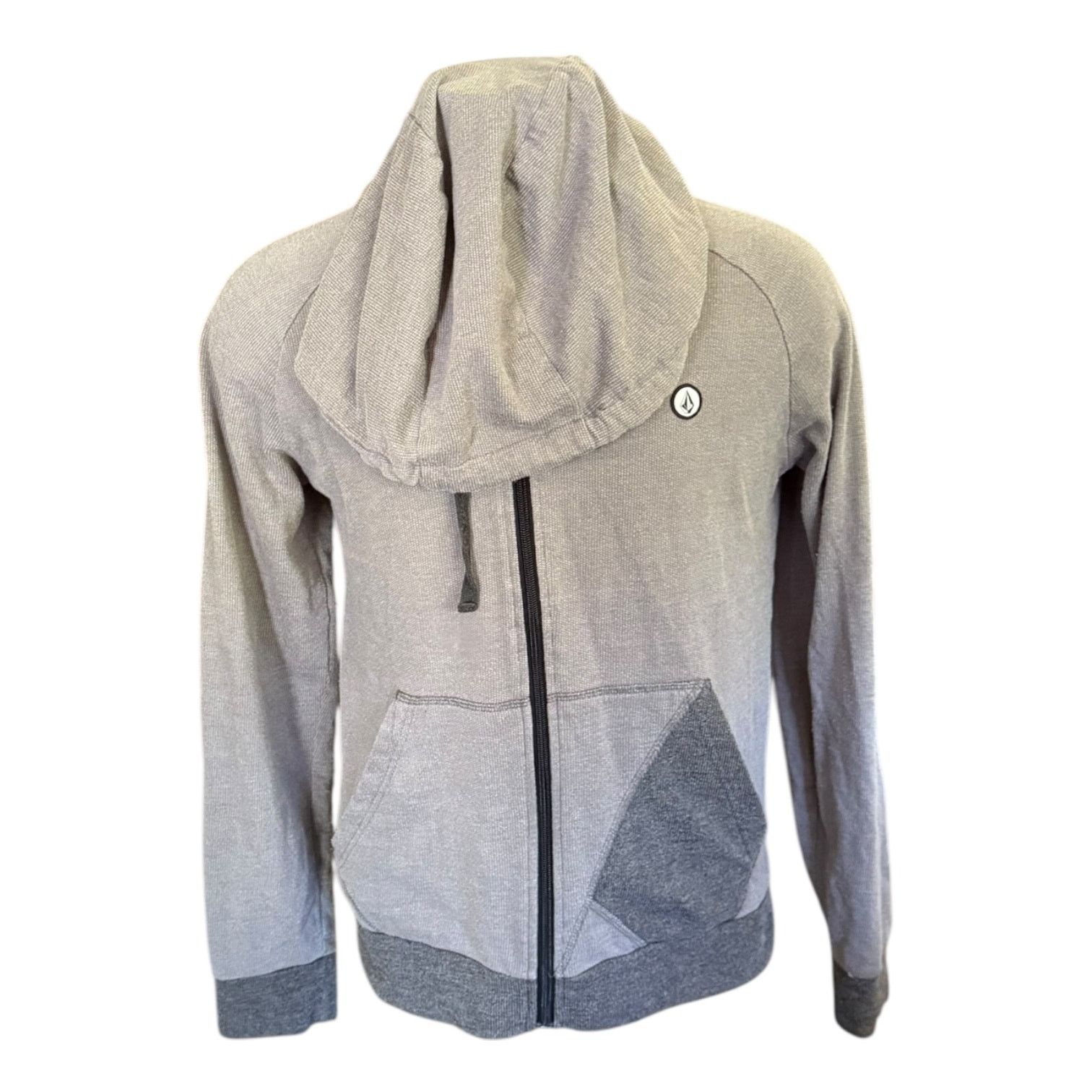 Volcom Volcom Gray Zipper Front Long Sleeve Sweater Hoodie Small Size US S / EU 44-46 / 1 - 2 Thumbnail