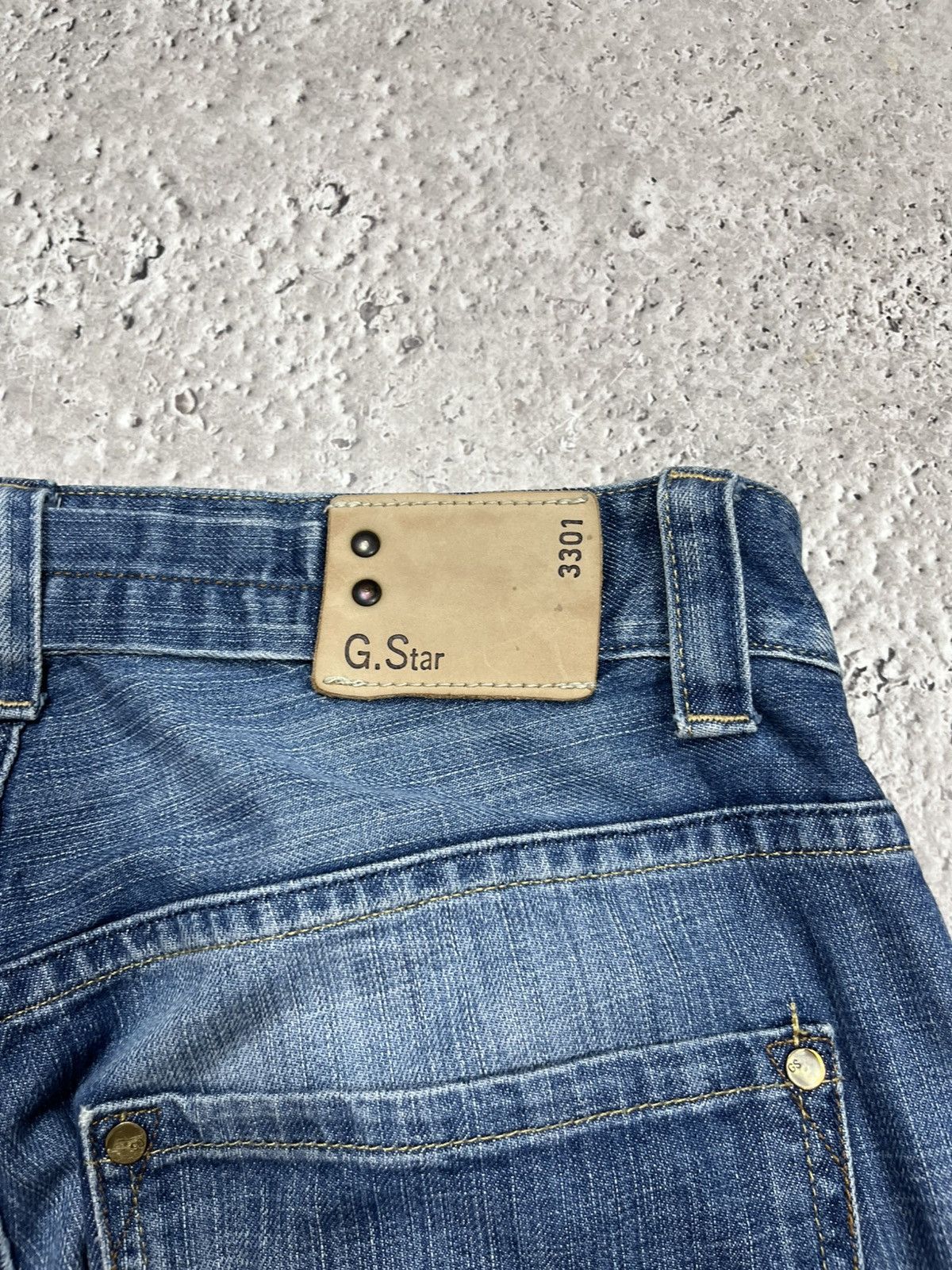 G-Star G-Star Raw Baggy Fit Blue Denim Jeans Pants Size US 32 / EU 48 - 7 Thumbnail