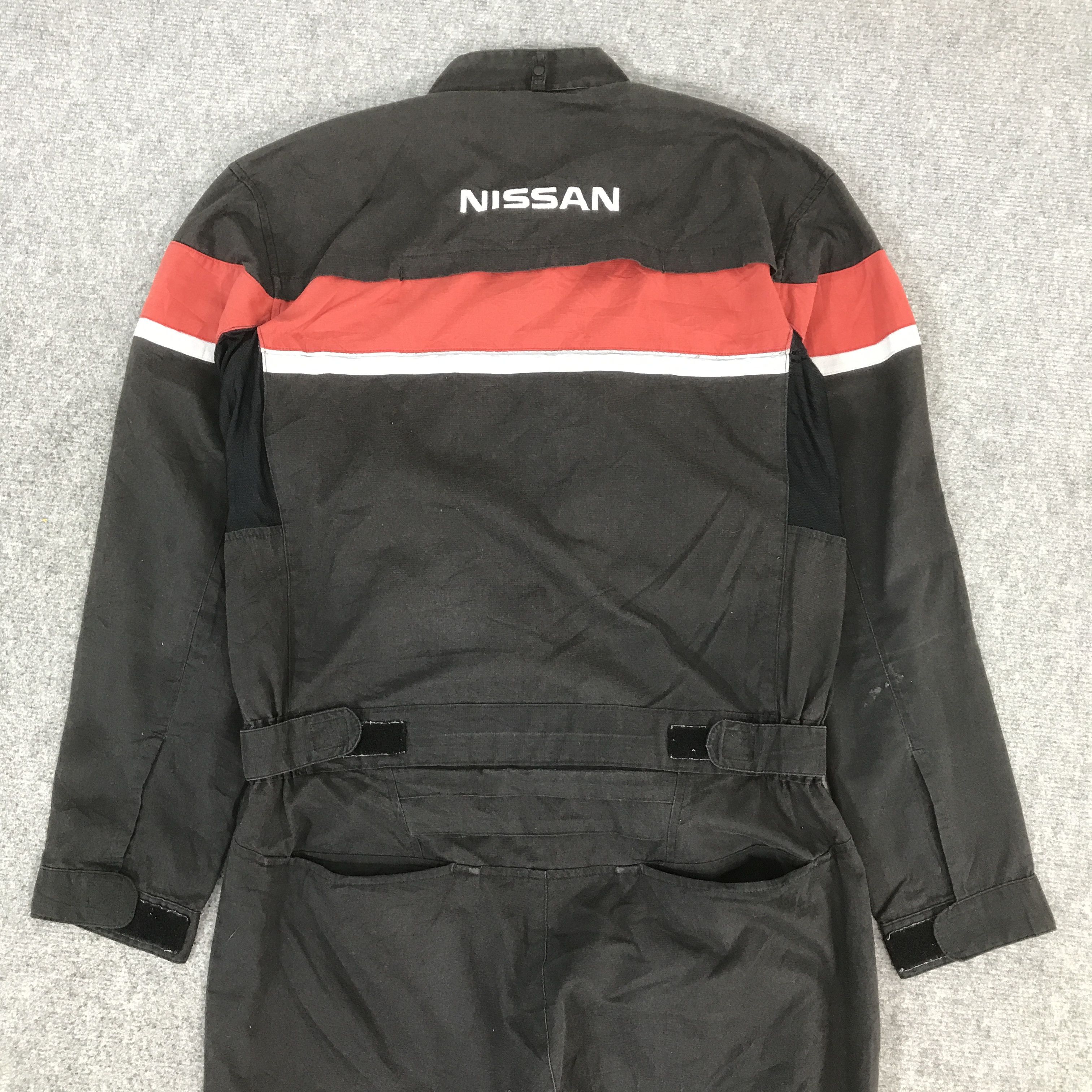 Japanese Brand NISSAN RACING TEAM RARE COVERALL JACKET K67B21 Size US L / EU 52-54 / 3 - 5 Thumbnail