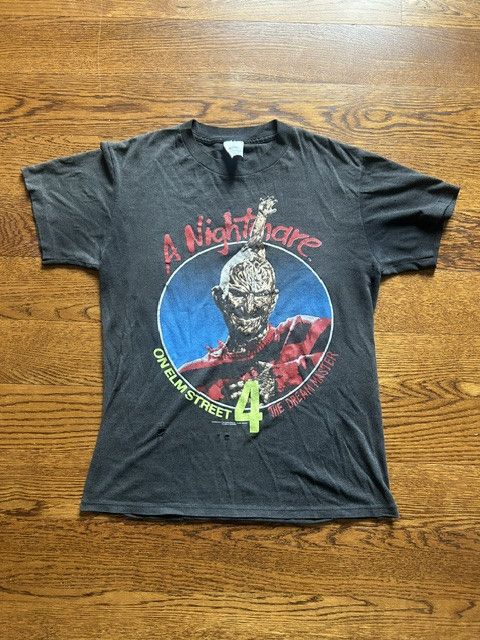 Vintage Vintage 1988 A Nightmare On Elm Street 4: Promo T-Shirt Size US M / EU 48-50 / 2 - 1 Thumbnail
