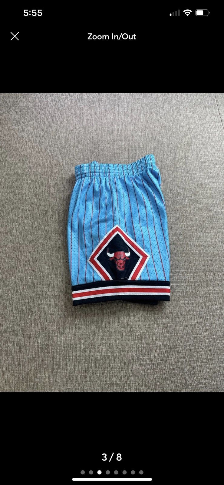 Mitchell & Ness Chicago Bulls Hardwood Classic Reload Swingman Shorts Size US 34 / EU 50 - 3 Thumbnail
