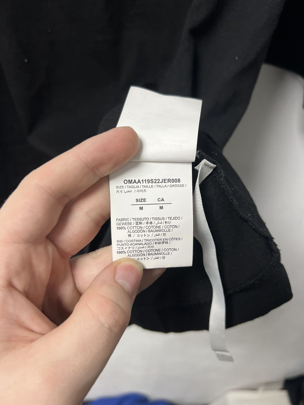 Off-White Off White T-shirt Big Logo Black Size Medium Size US M / EU 48-50 / 2 - 13 Thumbnail