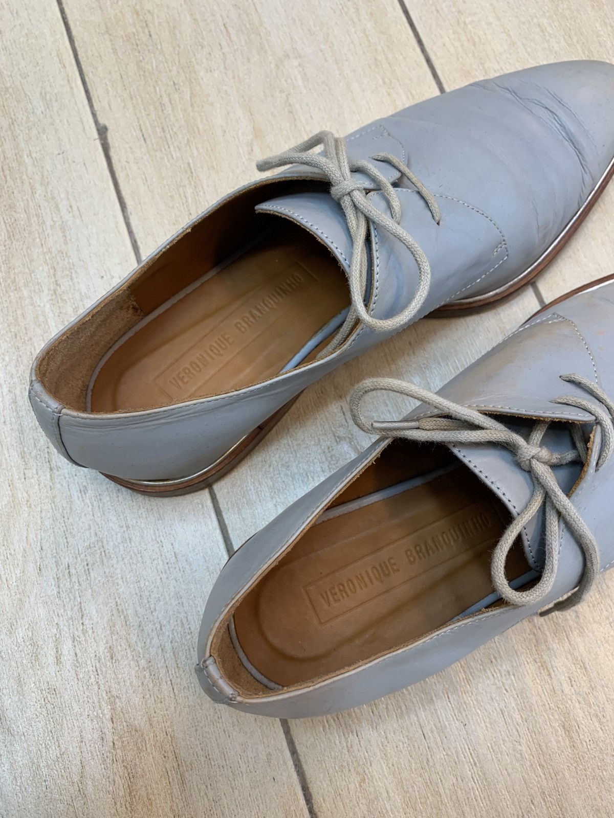 Veronique Branquinho Veronique Branquinho Leather Derby Shoes Size US 7 / EU 40 - 8 Thumbnail