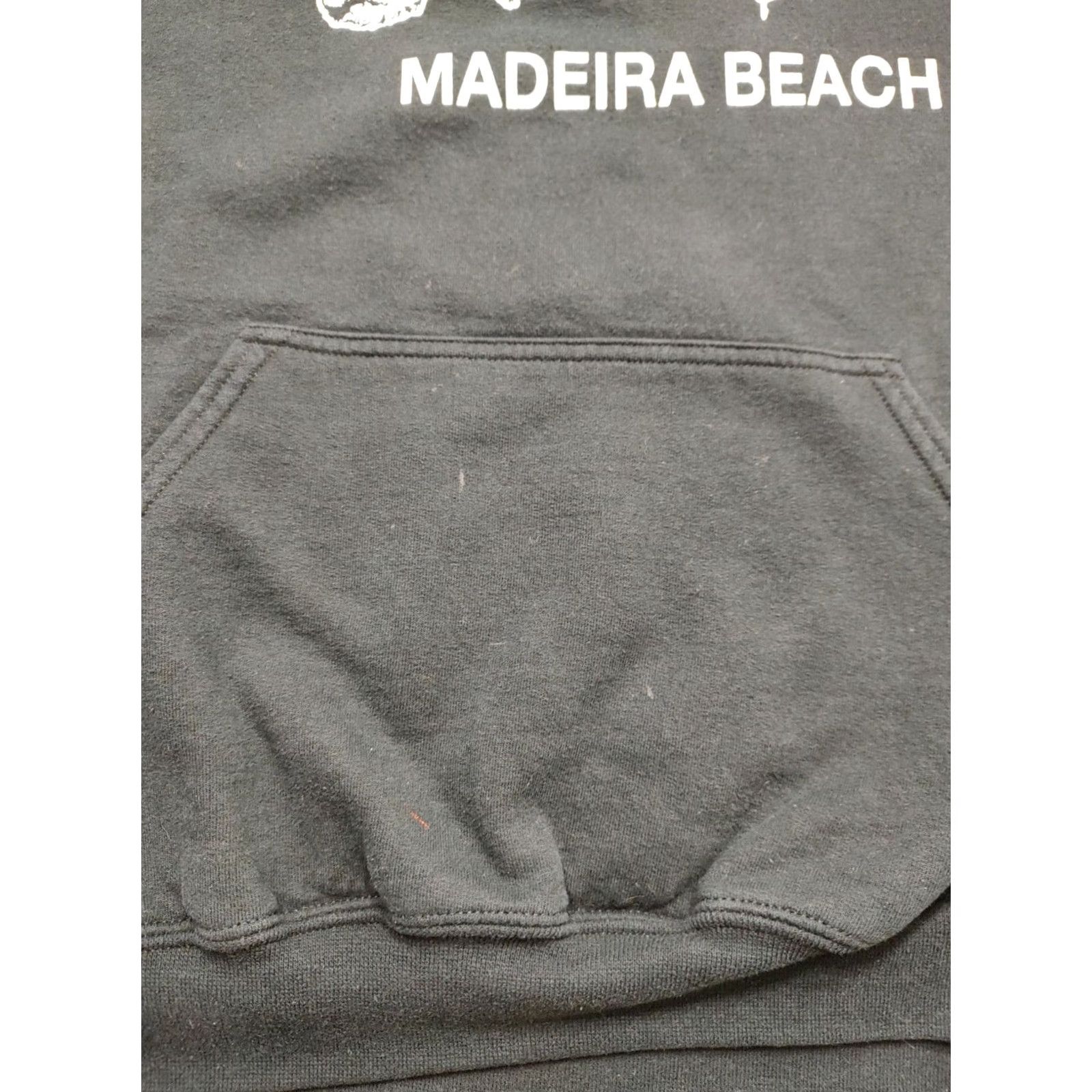 Gildan VINTAGE Hooters Hoodie Maderia Beach Florida Gildan Heavy Mens L Black Size US L / EU 52-54 / 3 - 4 Thumbnail