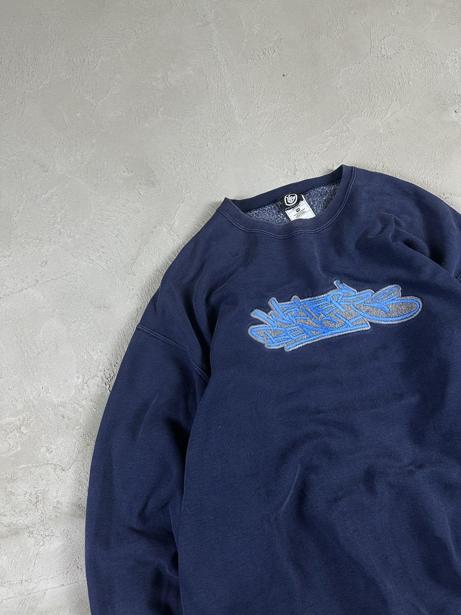 Vintage Vintage Y2k JNCO Style Writers Bench Hiphop Boxy Crewneck Size US XL / EU 56 / 4 - 6 Thumbnail