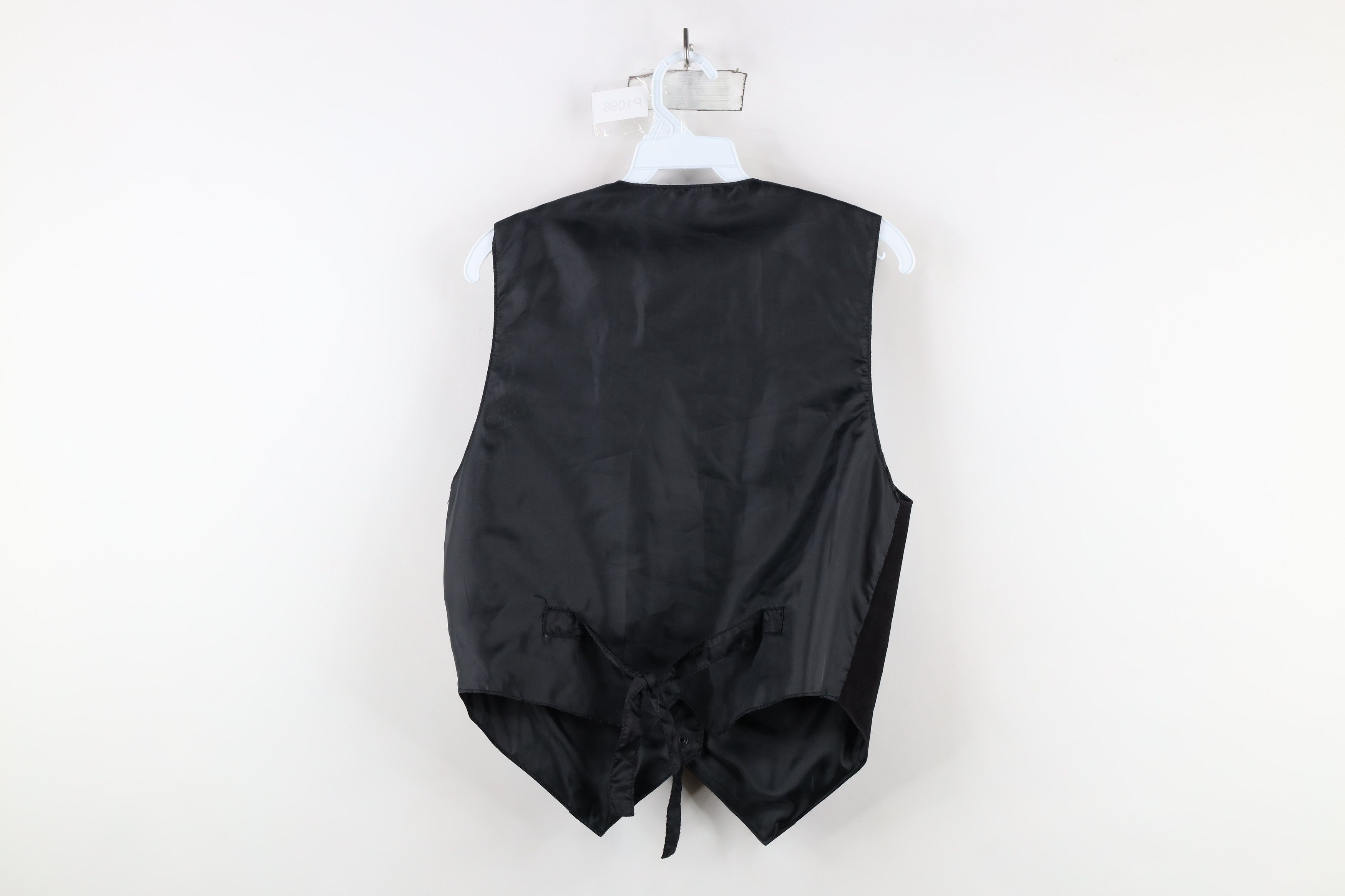 Vintage Vintage 70s Streetwear Suede Leather Tie Back Vest Jacket Size M / US 6-8 / IT 42-44 - 12 Thumbnail