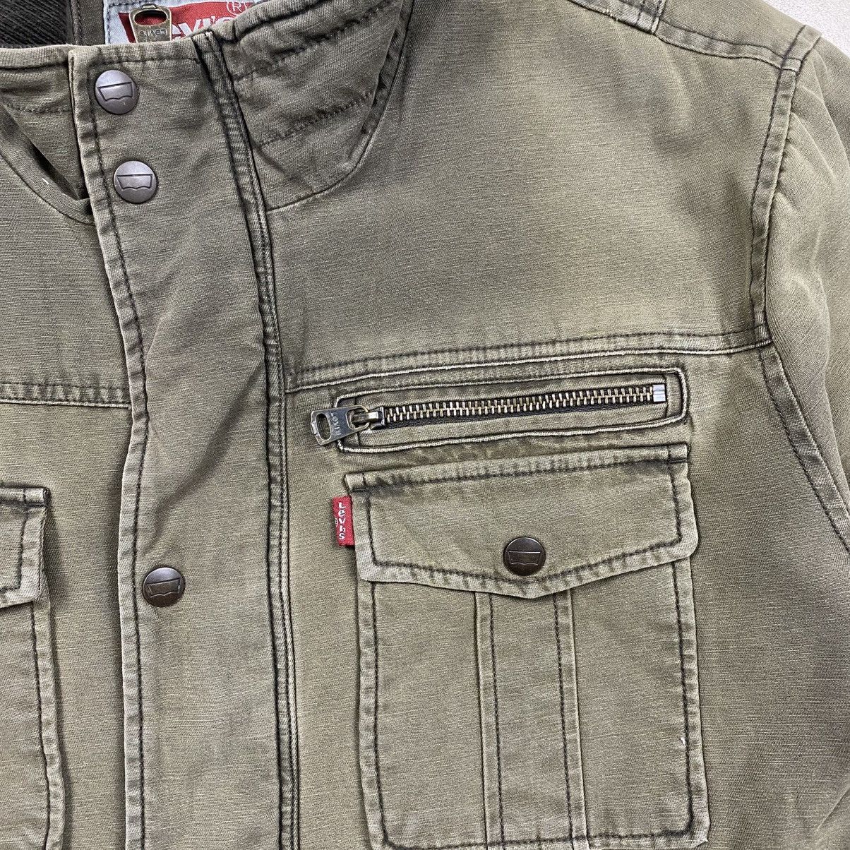 Levi's Vintage y2k Levis Military Army Detroit Jacket Size US L / EU 52-54 / 3 - 6 Thumbnail