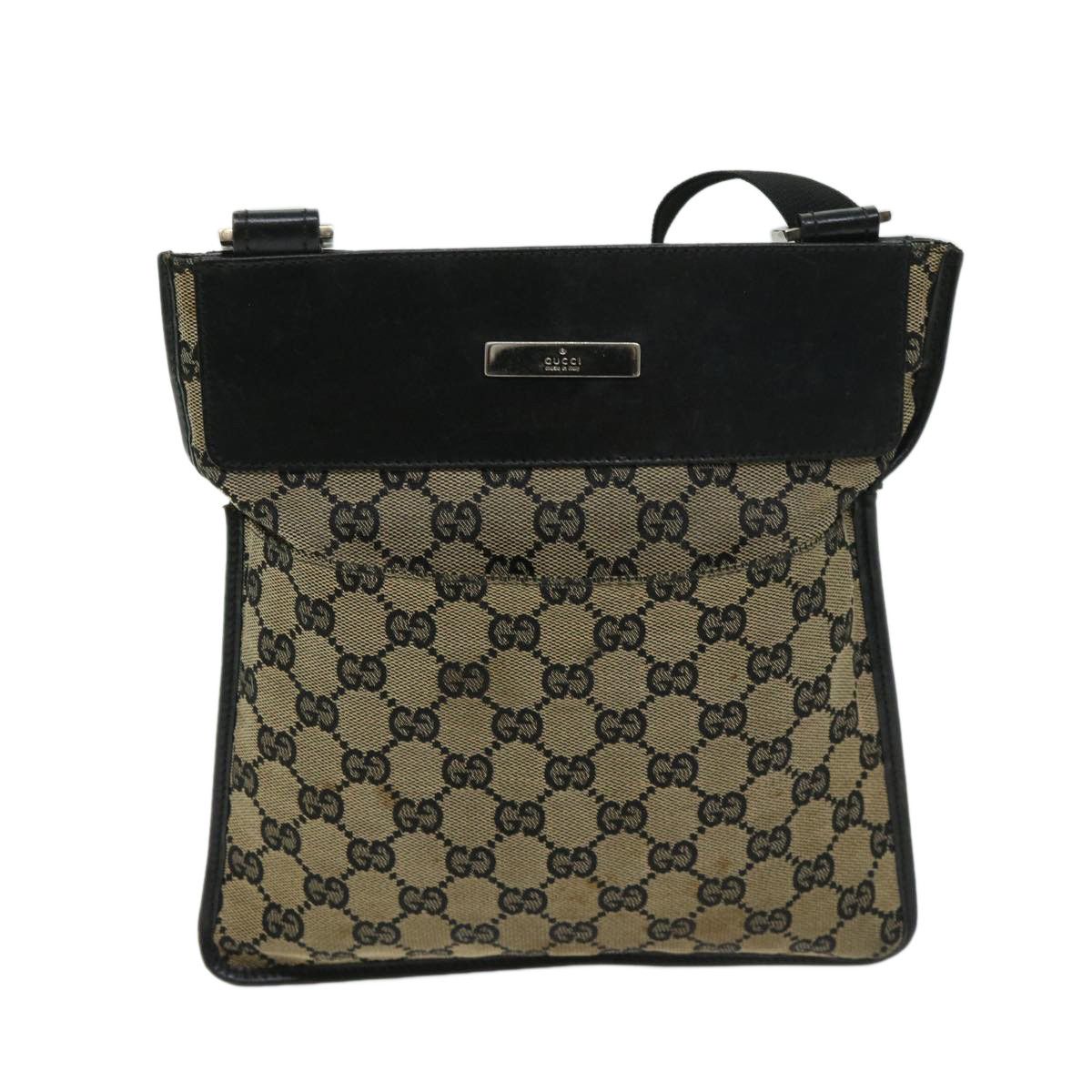 Gucci Gg Canvas Beige Canvas Shoulder Bag (Pre-Owned) Size ONE SIZE - 1 Thumbnail