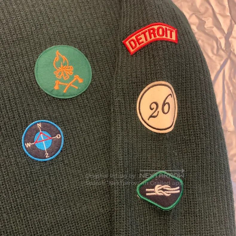 Raf Simons Raf simons Badge sweater Size US L / EU 52-54 / 3 - 2 Thumbnail