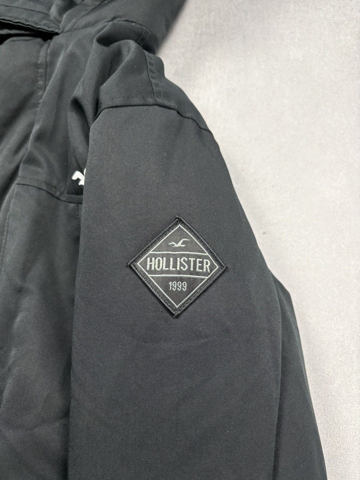 Hollister Hollister Black Faux Fur Lined Parka Jacket XS Y2K Size XS / US 0-2 / IT 36-38 - 10 Thumbnail