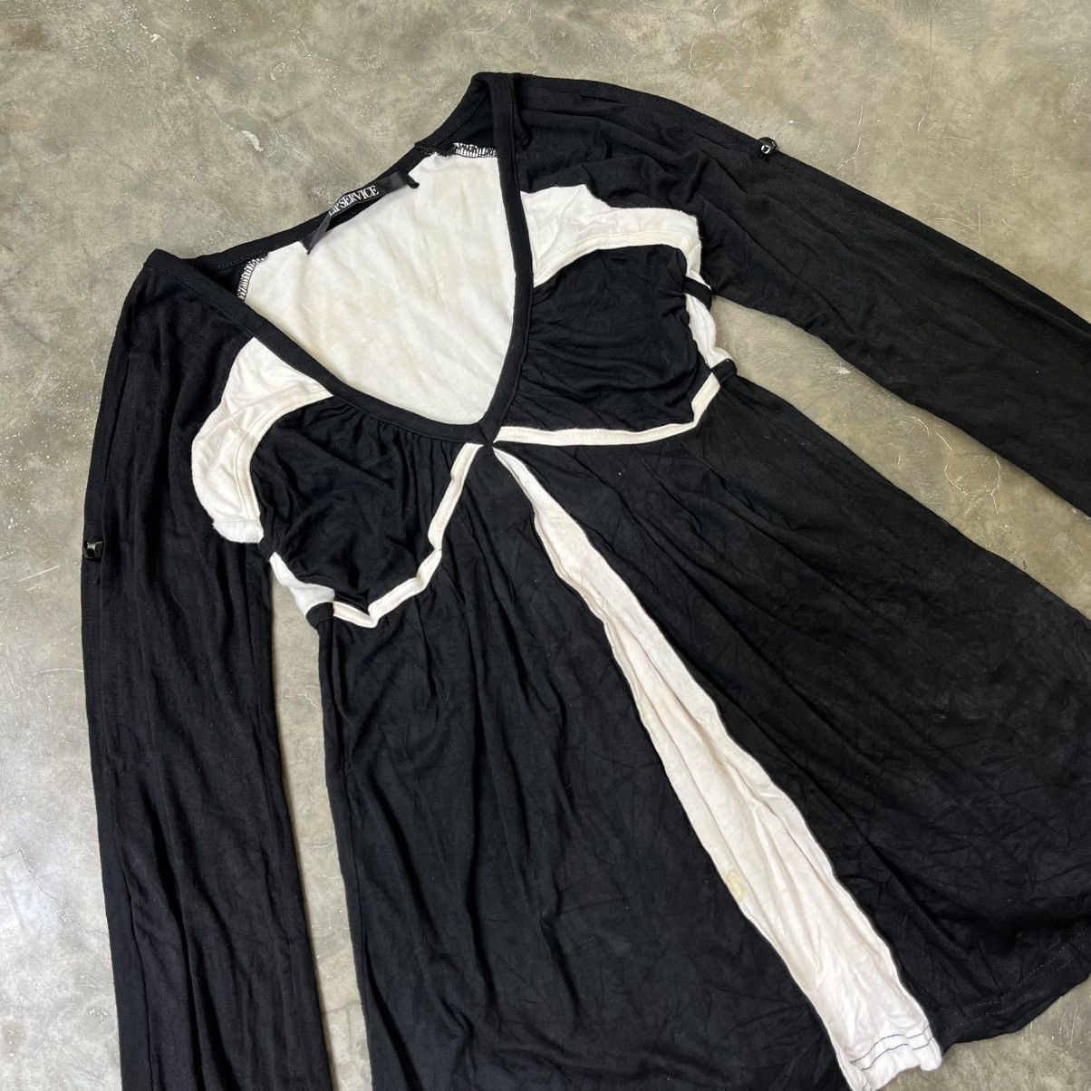 Lip Service Lip Service Two Tone LS Shirt Size S / US 4 / IT 40 - 2 Thumbnail