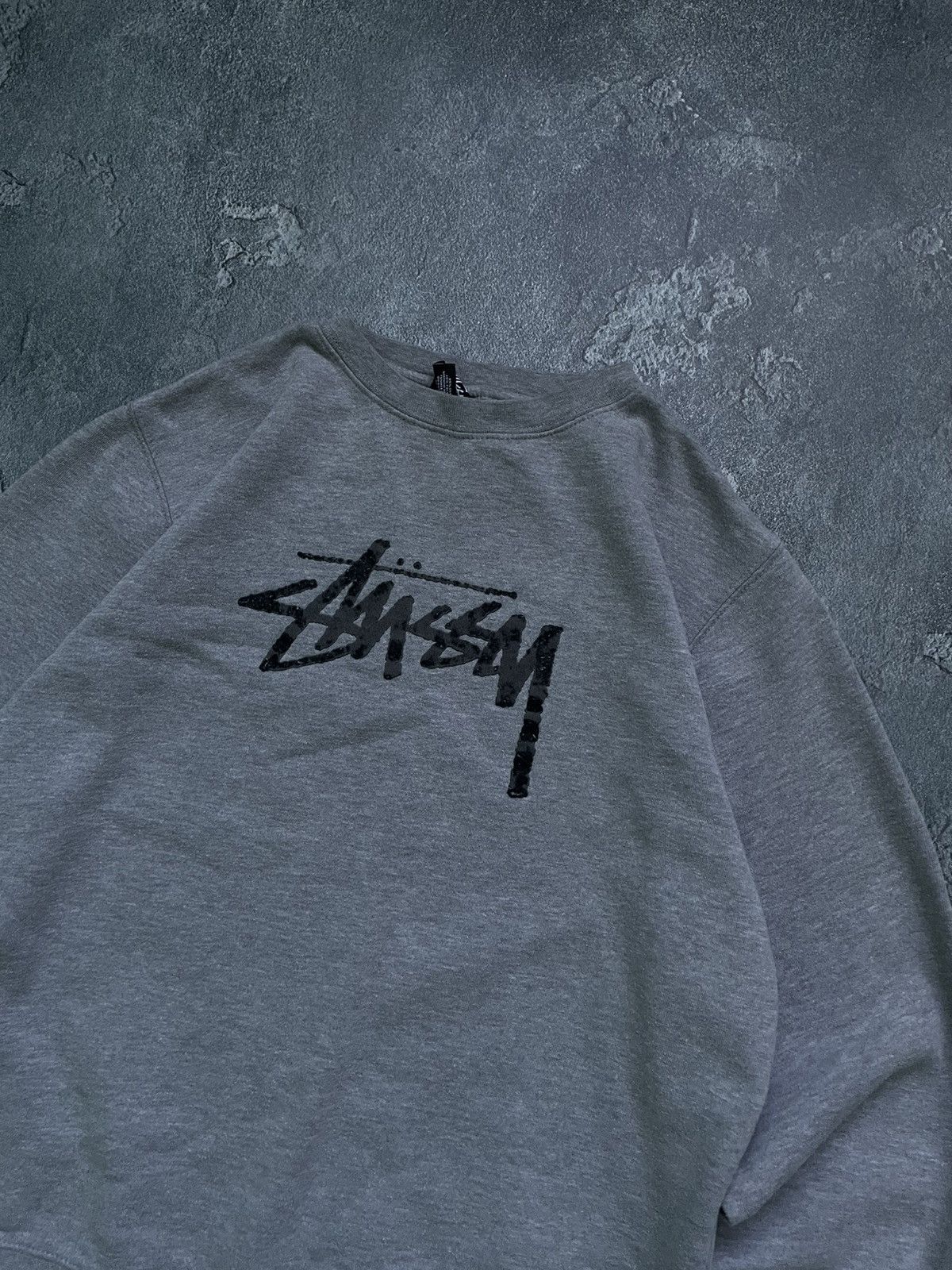 Stussy Grey Stussy Crewneck Sweatshirt Size US S / EU 44-46 / 1 - 2 Thumbnail