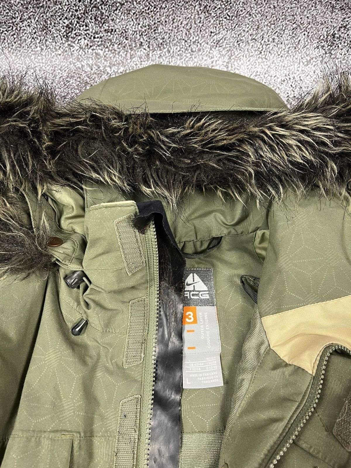 Nike ACG Gore-Tex Winter Military vintage Faux Fur jacket
