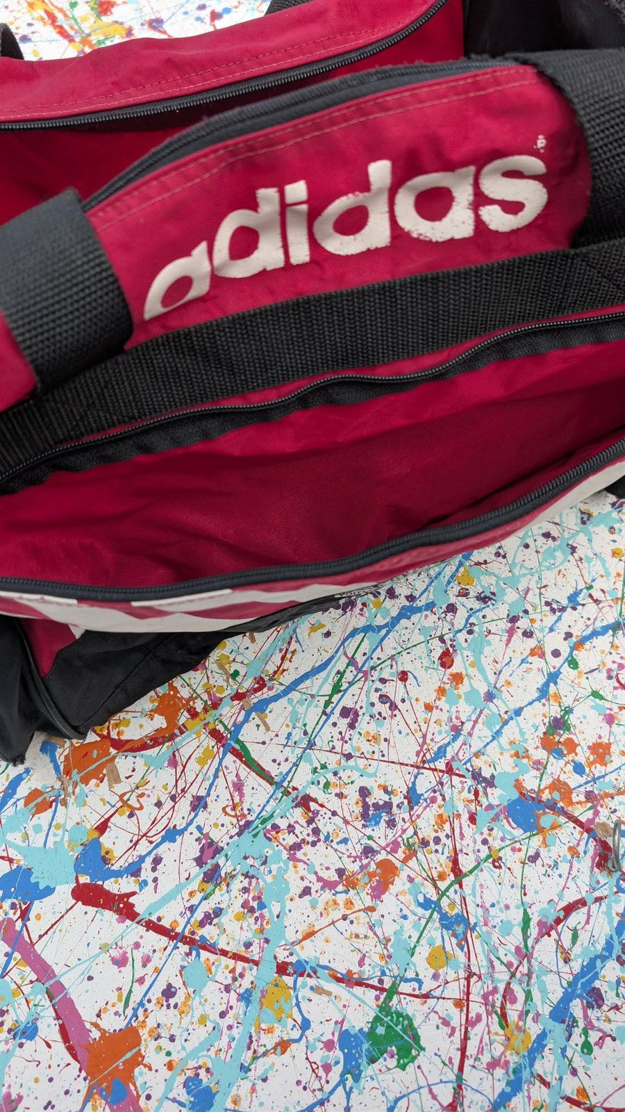 Adidas vintage Liverpool Adidas duffel holdall bag gym football 90s Size ONE SIZE - 12 Thumbnail