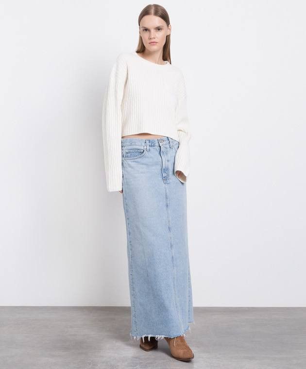 Agolde AGOLDE - DENIM MAXI SKIRT Size 26" / US 2 / IT 38 - 1 Thumbnail