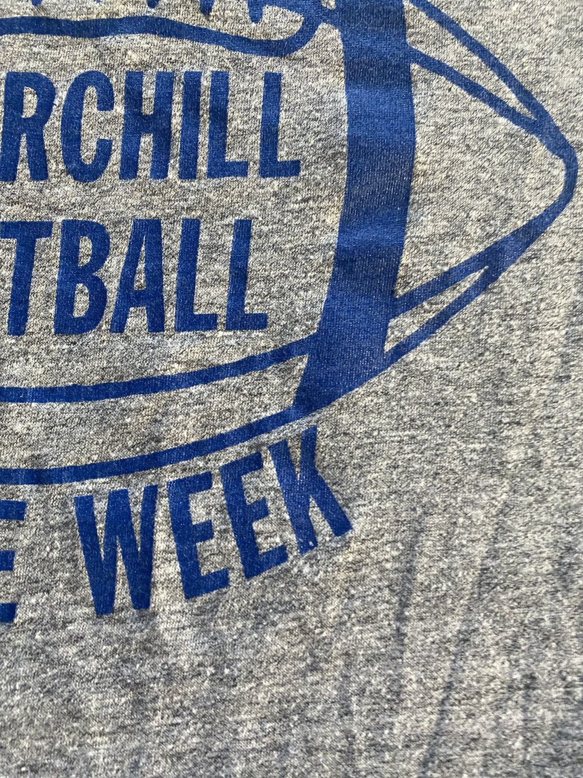 Vintage Vintage 80’s Churchill Football Player of Week Single Stitch Size US L / EU 52-54 / 3 - 6 Thumbnail